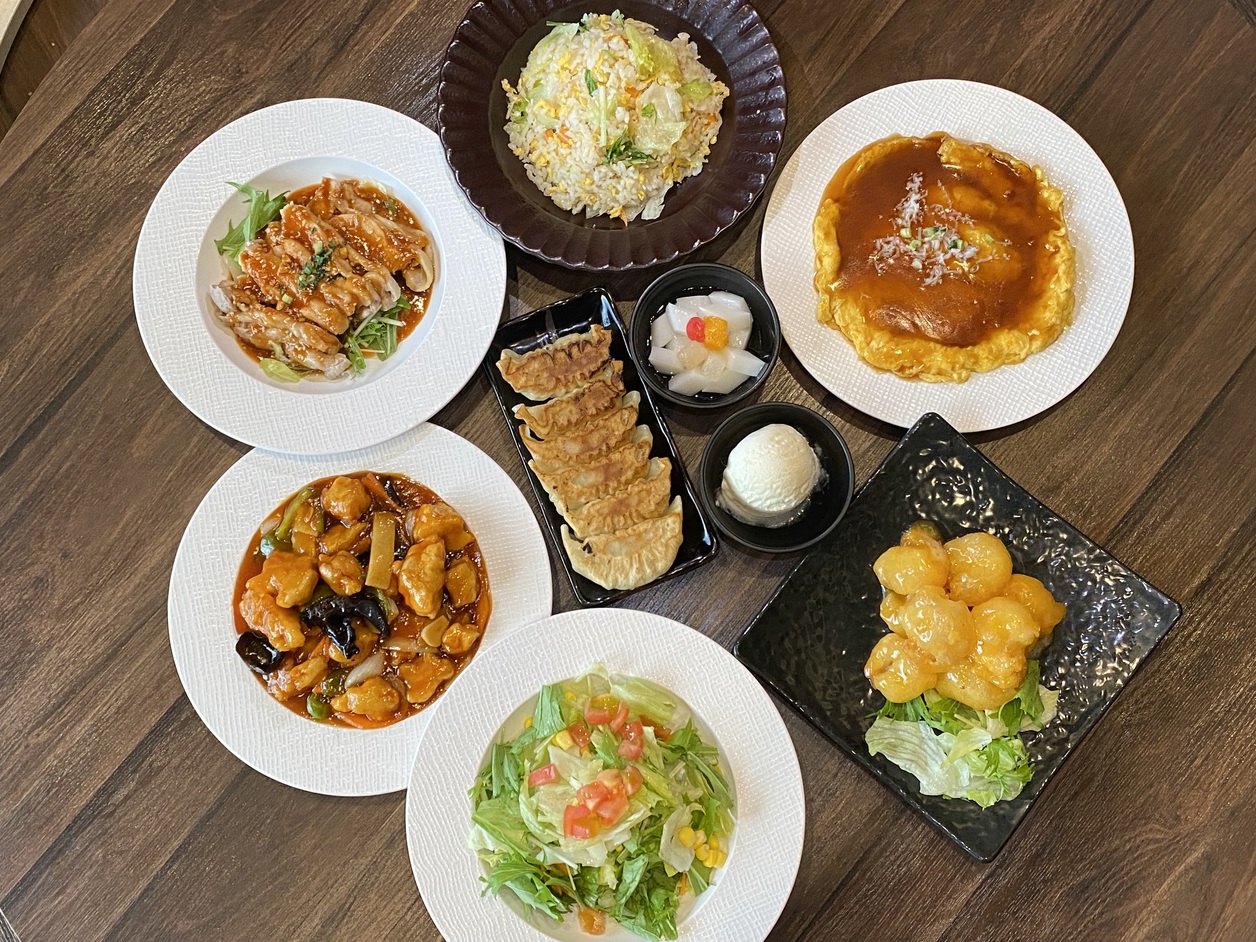 【大人気】【味旅_コース料理A】【洋室20畳】浜松焼餃子×本格中華ボリューム満点2食付きプラン