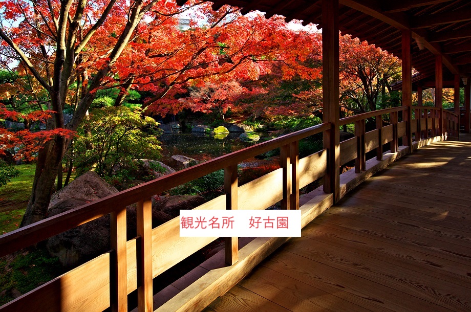 観光名所　好古園Tourist attraction: Kokoen Garden