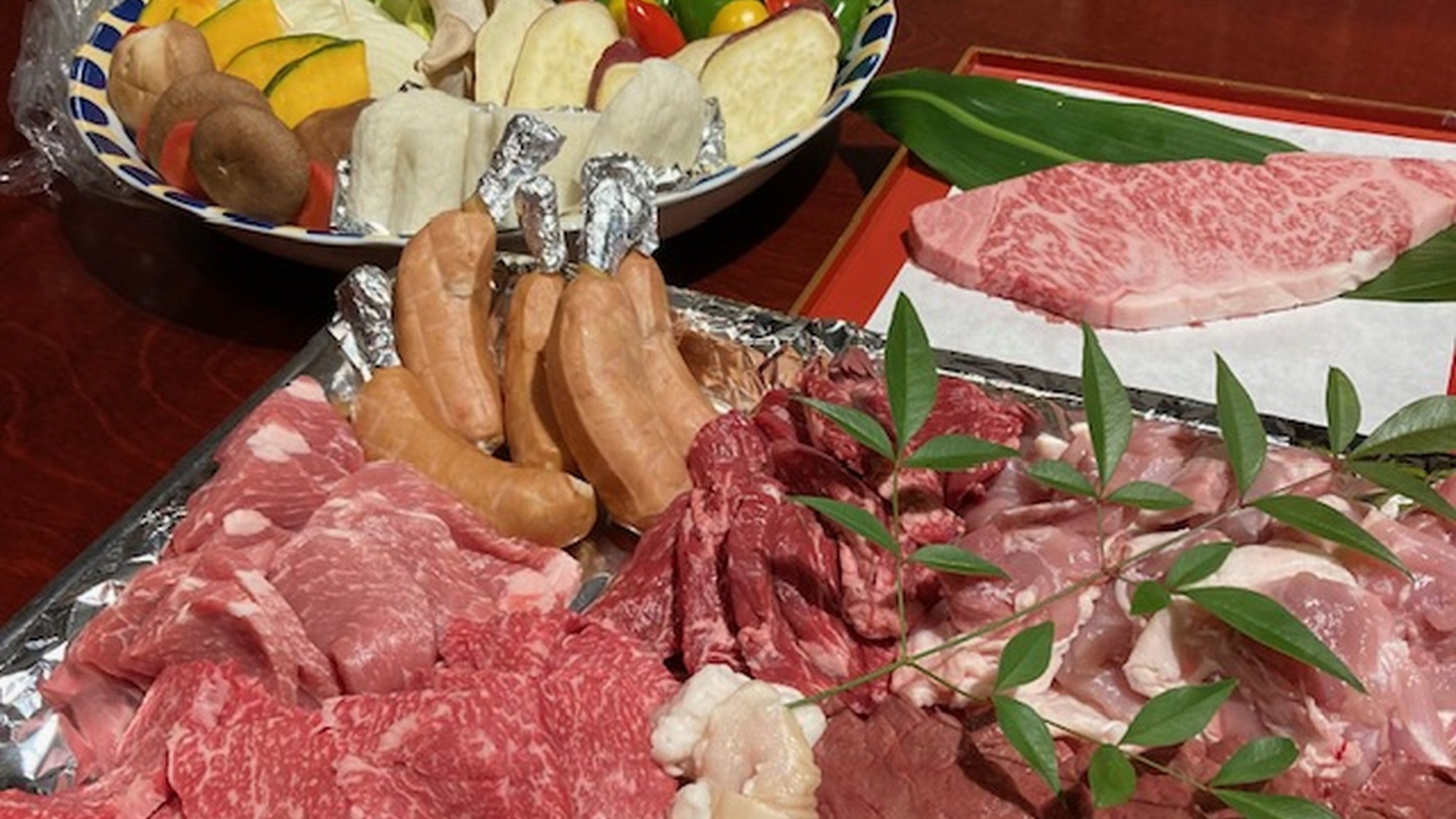 【BBQ食材セット付】広々とした裏庭で楽しむ！お肉＆野菜たっぷりBBQプラン｜3名様〜