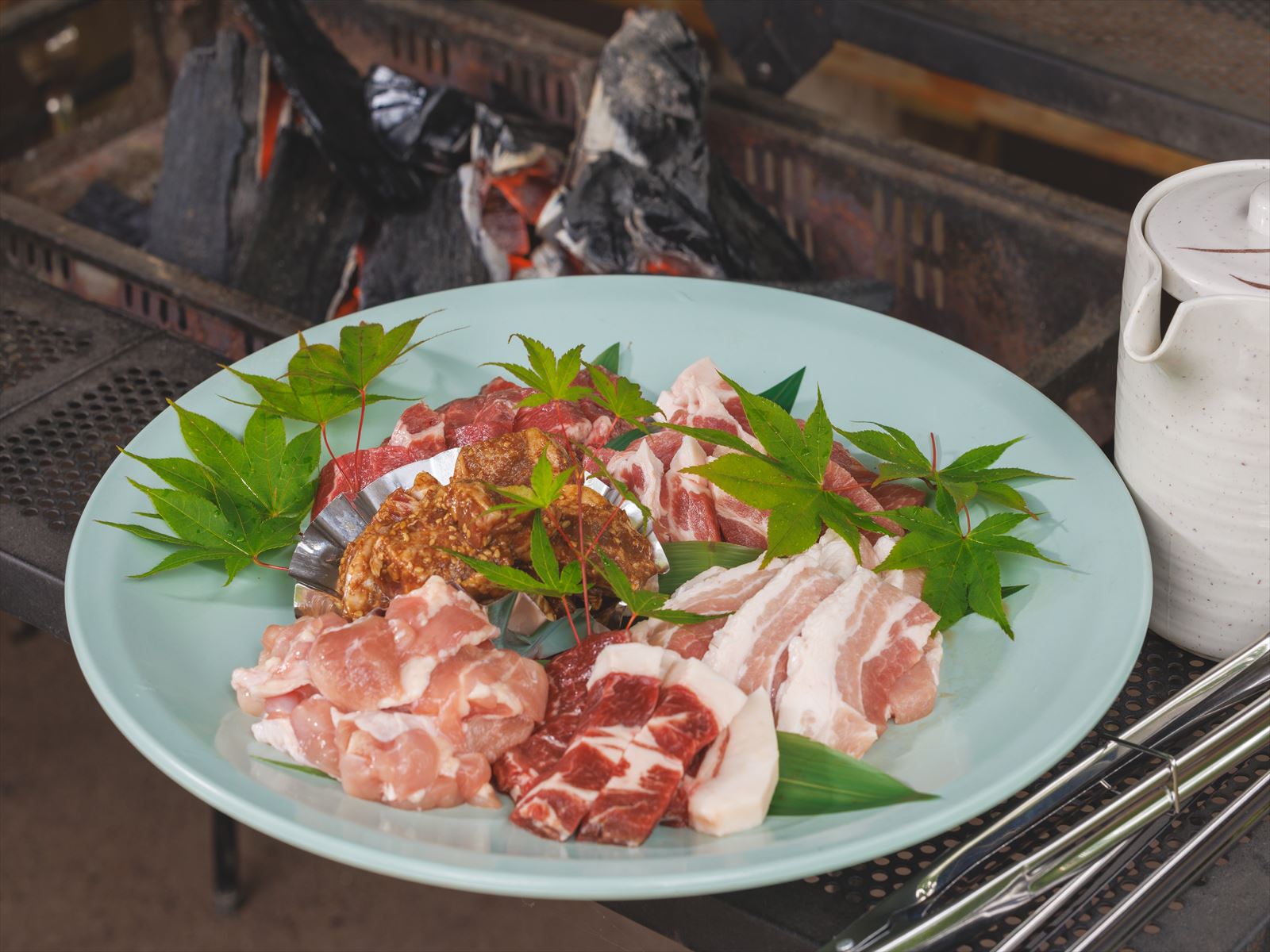 バーべキューメニューお肉