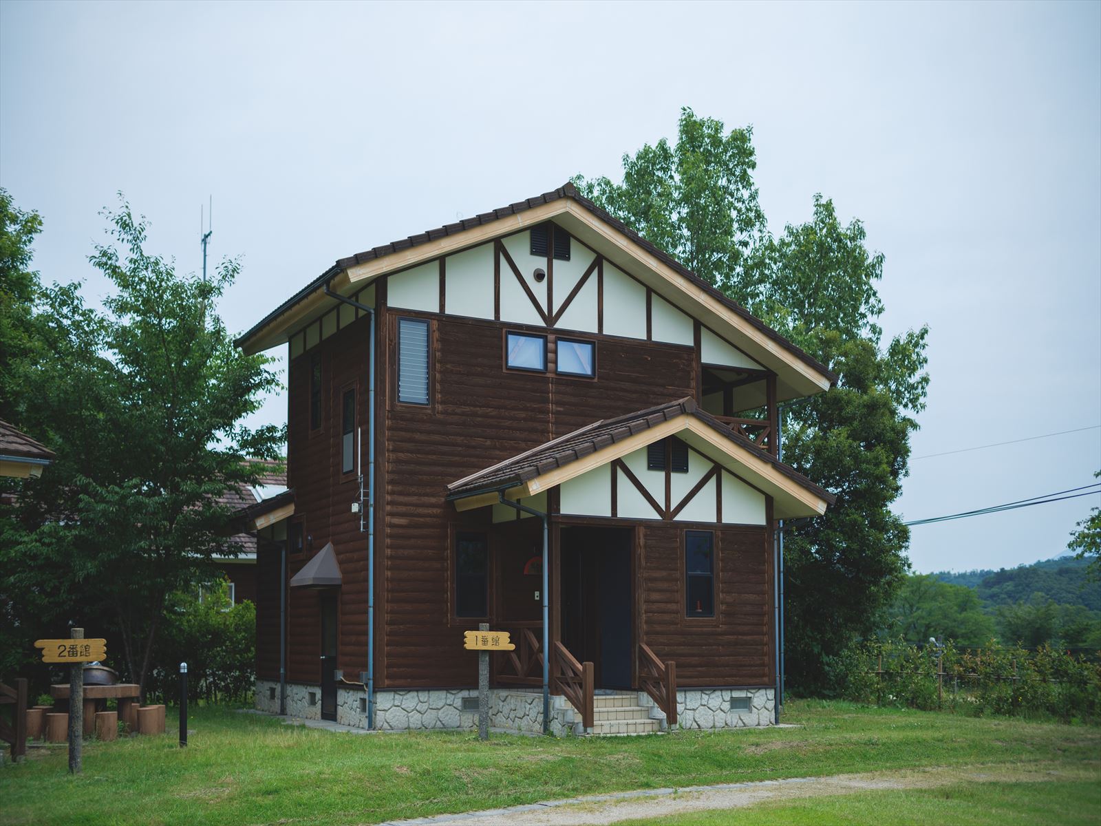 リニューアルコテージ1号棟斜め