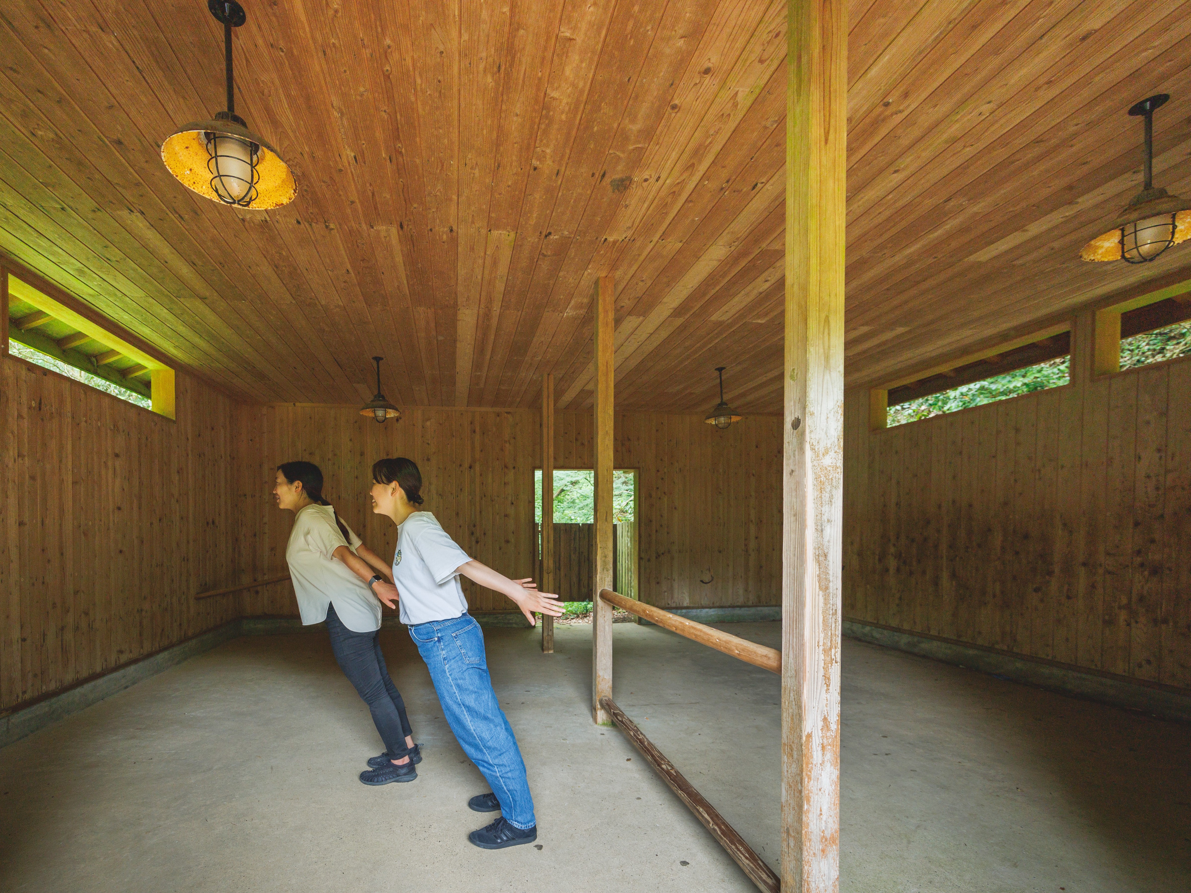 ミステリースクエアー中の写真