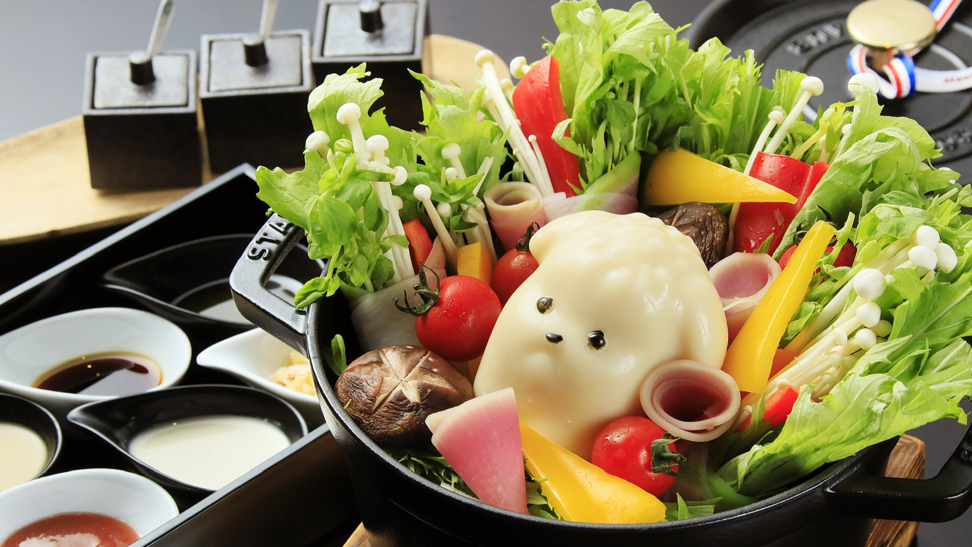 【さき楽28×特選】28日前までのご予約でお一人様3，300円Off＆愛犬利用料無料＜■特選鍋会席＞