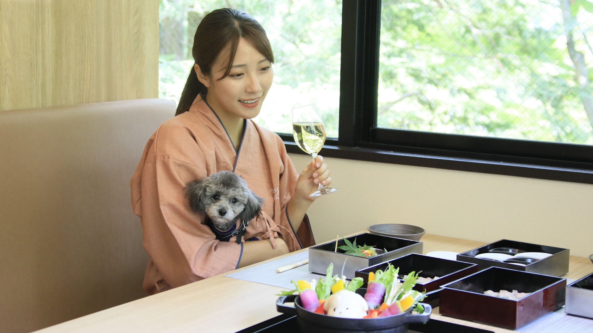 【楽天月末セール】当館スタンダードプランが限定でお得に！愛犬と強羅旅を楽しむ＜★基本鍋会席＞