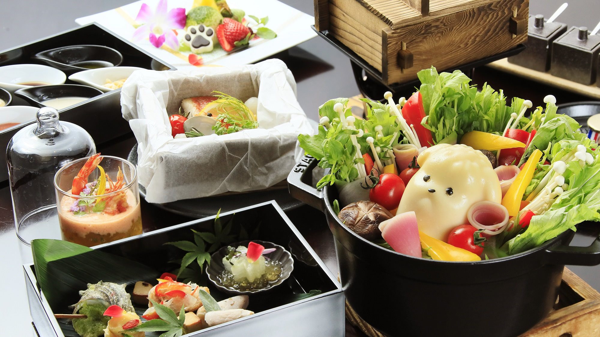【夕食のみ】夕食だけのゆるりステイ！朝は自由にのんびり旅プラン＜★基本鍋会席＞