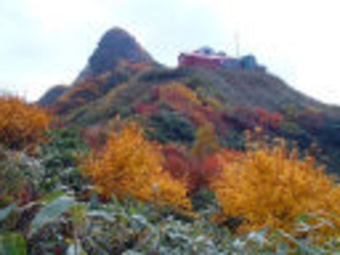 紅葉の八海山