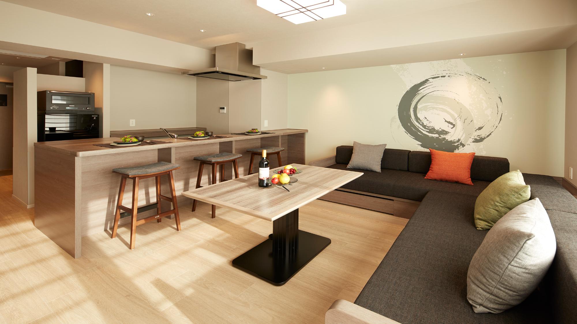 1ベッドルームジャパニーズスイート　バルコニー付