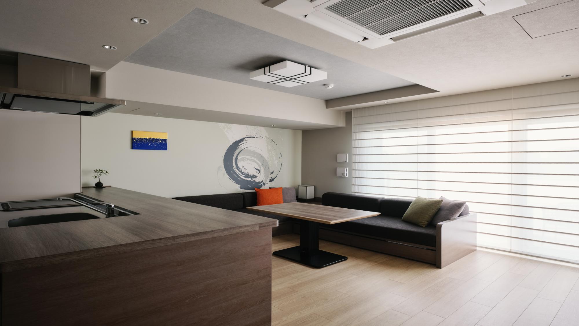 1ベッドルームジャパニーズスイート バルコニー付き