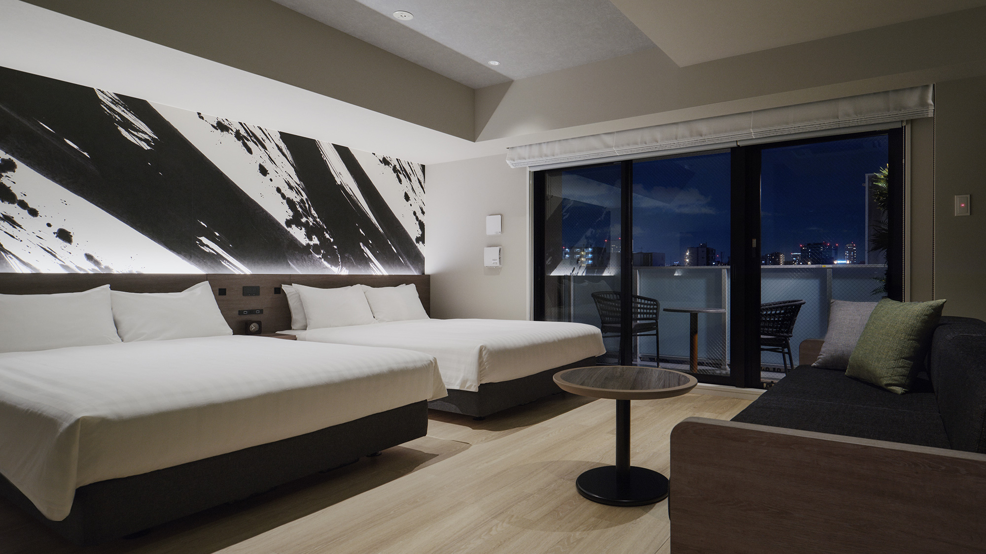 プレミアムサウナスイート　バルコニー付き