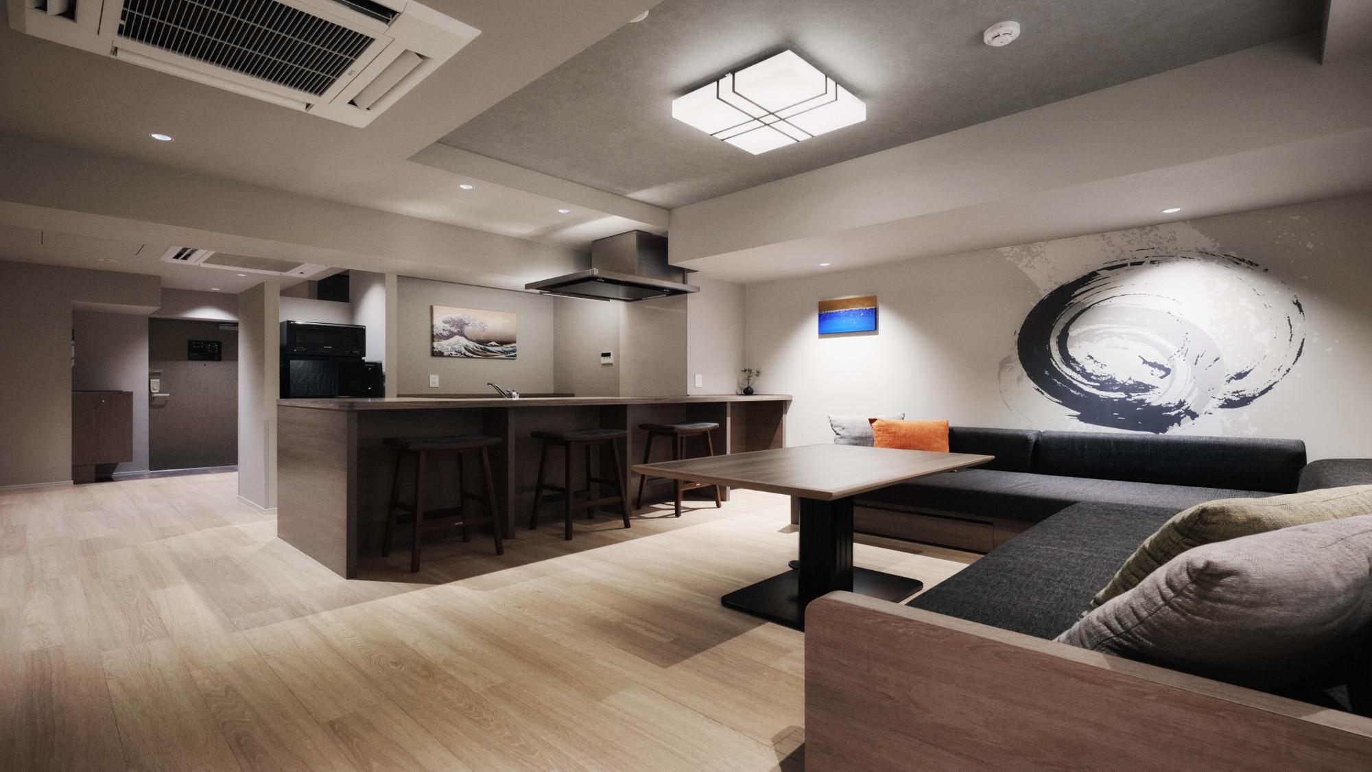 1ベッドルームジャパニーズスイート バルコニー付き