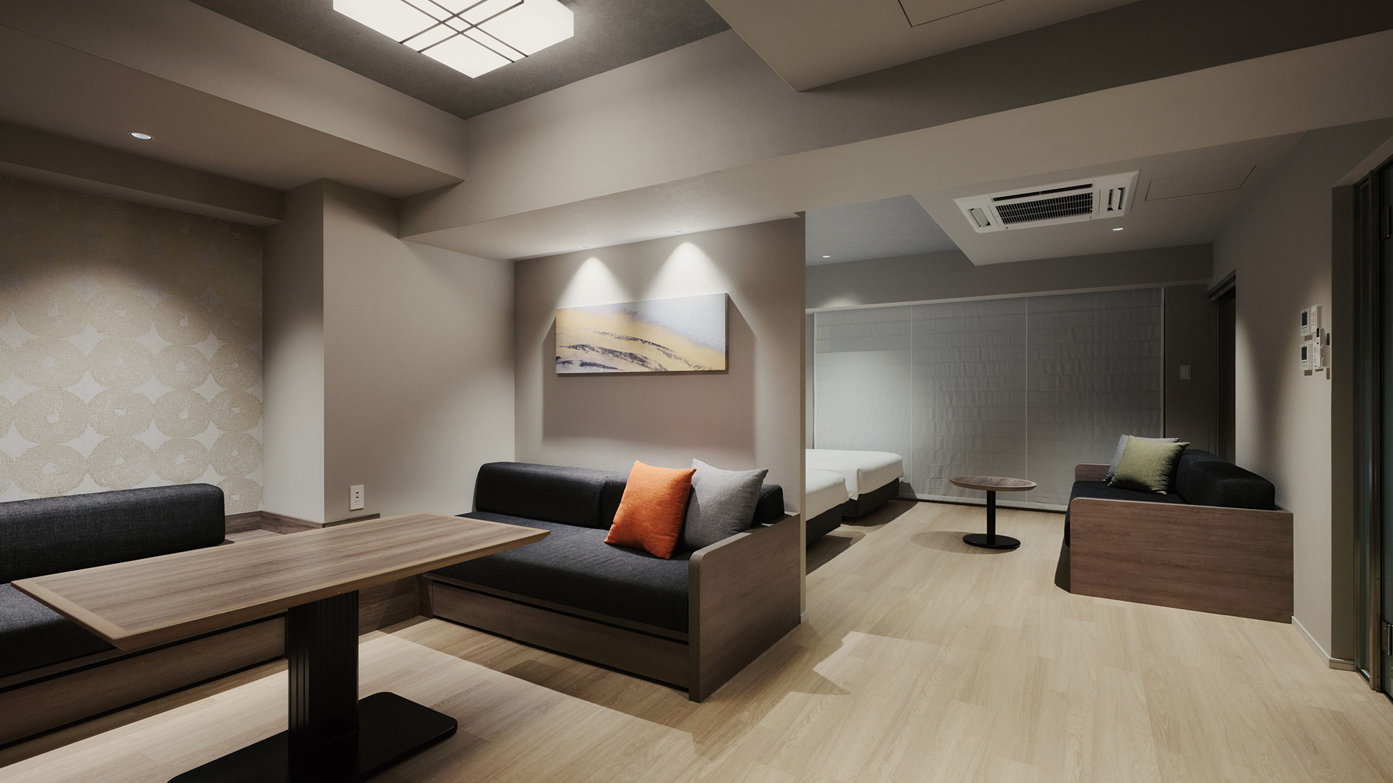 プレミアムサウナスイート　バルコニー付