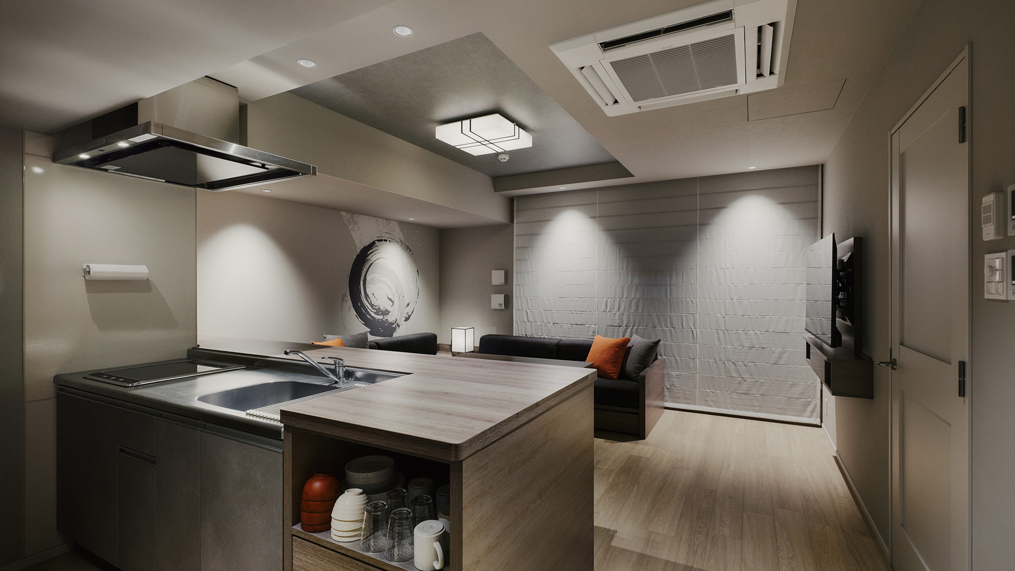 1ベッドルームジャパニーズスイート 10㎡バルコニー付き