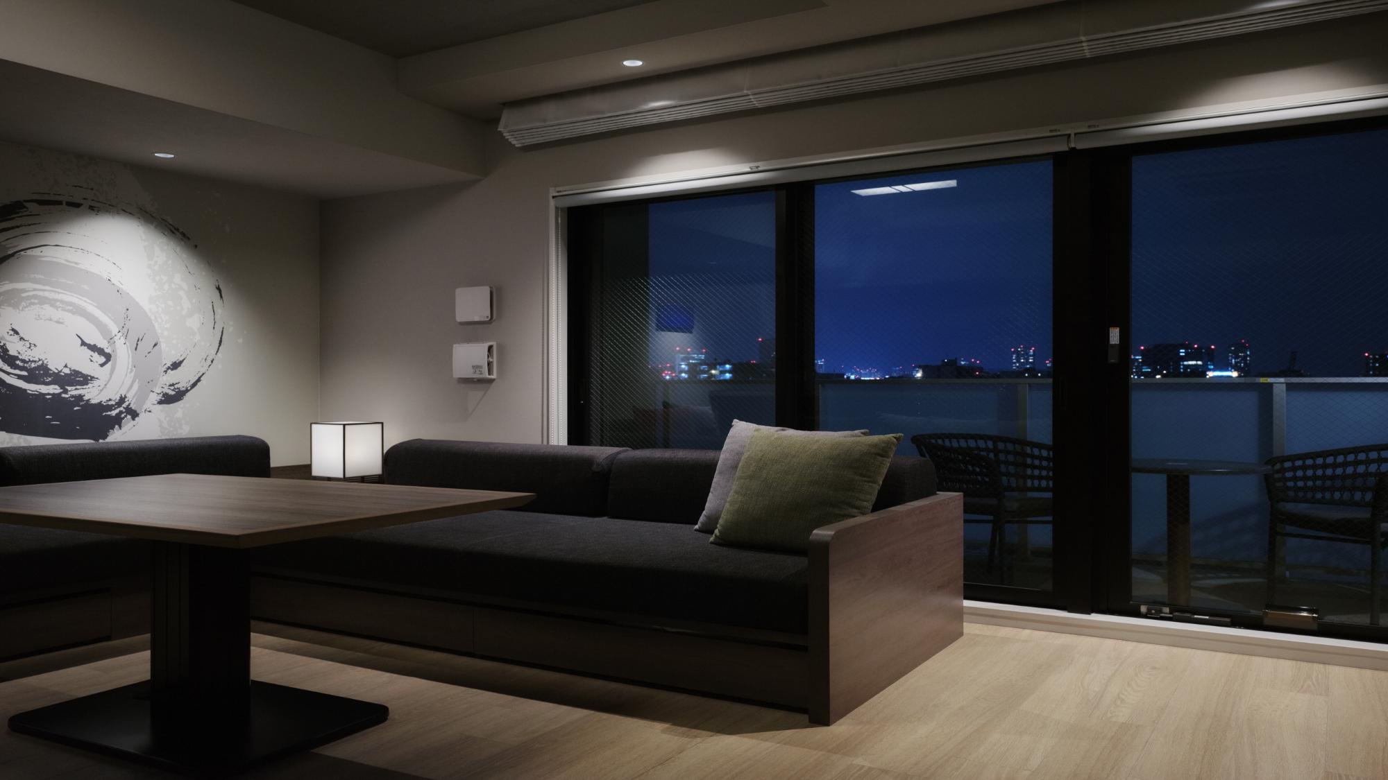 1ベッドルームジャパニーズスイート バルコニー付き