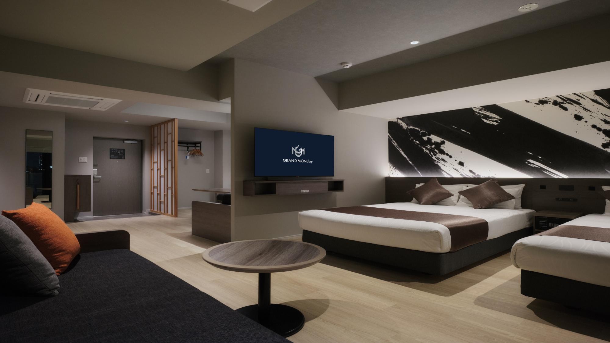 プレミアムサウナスイート バルコニー付き