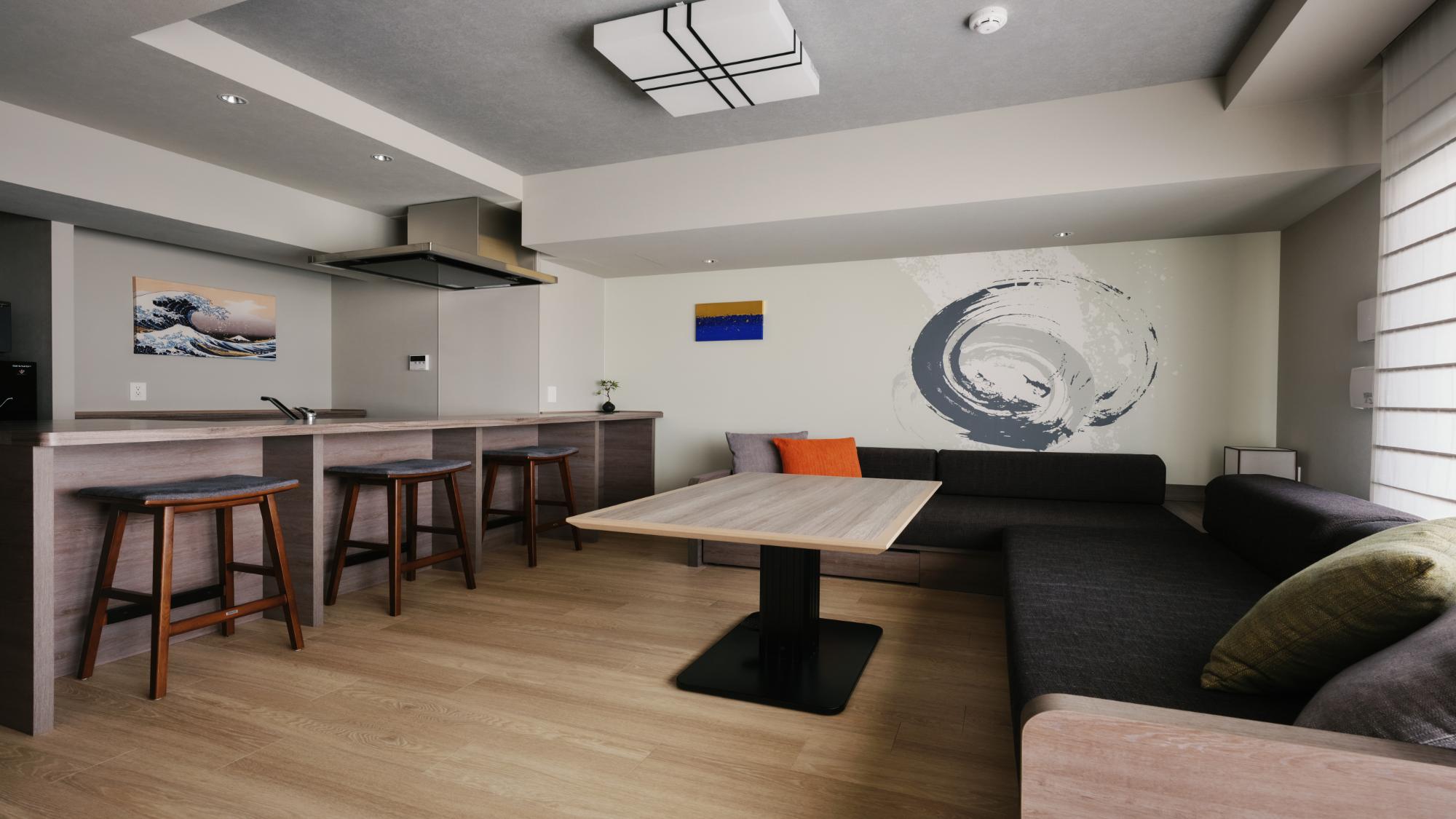 1ベッドルームジャパニーズスイート バルコニー付き