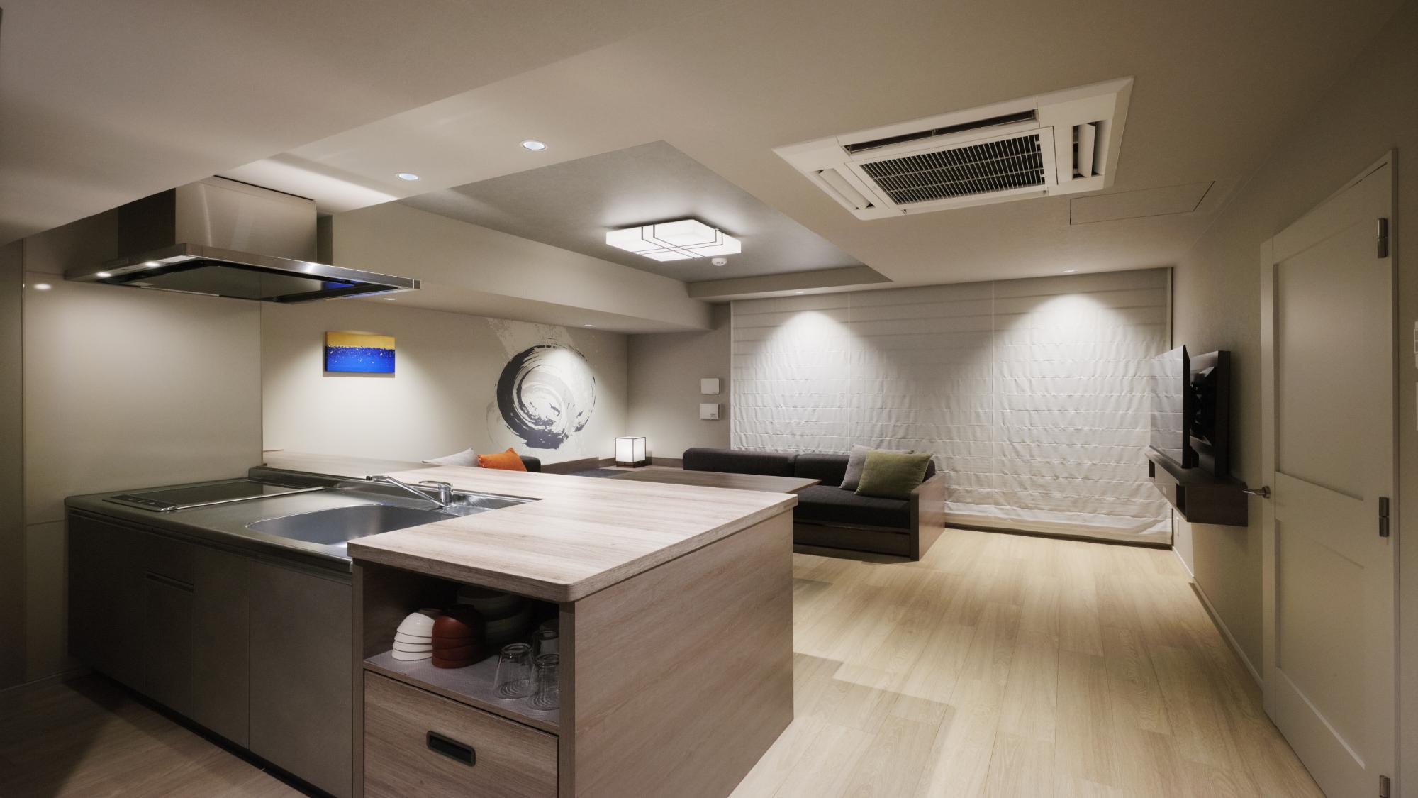 1ベッドルームジャパニーズスイート バルコニー付き