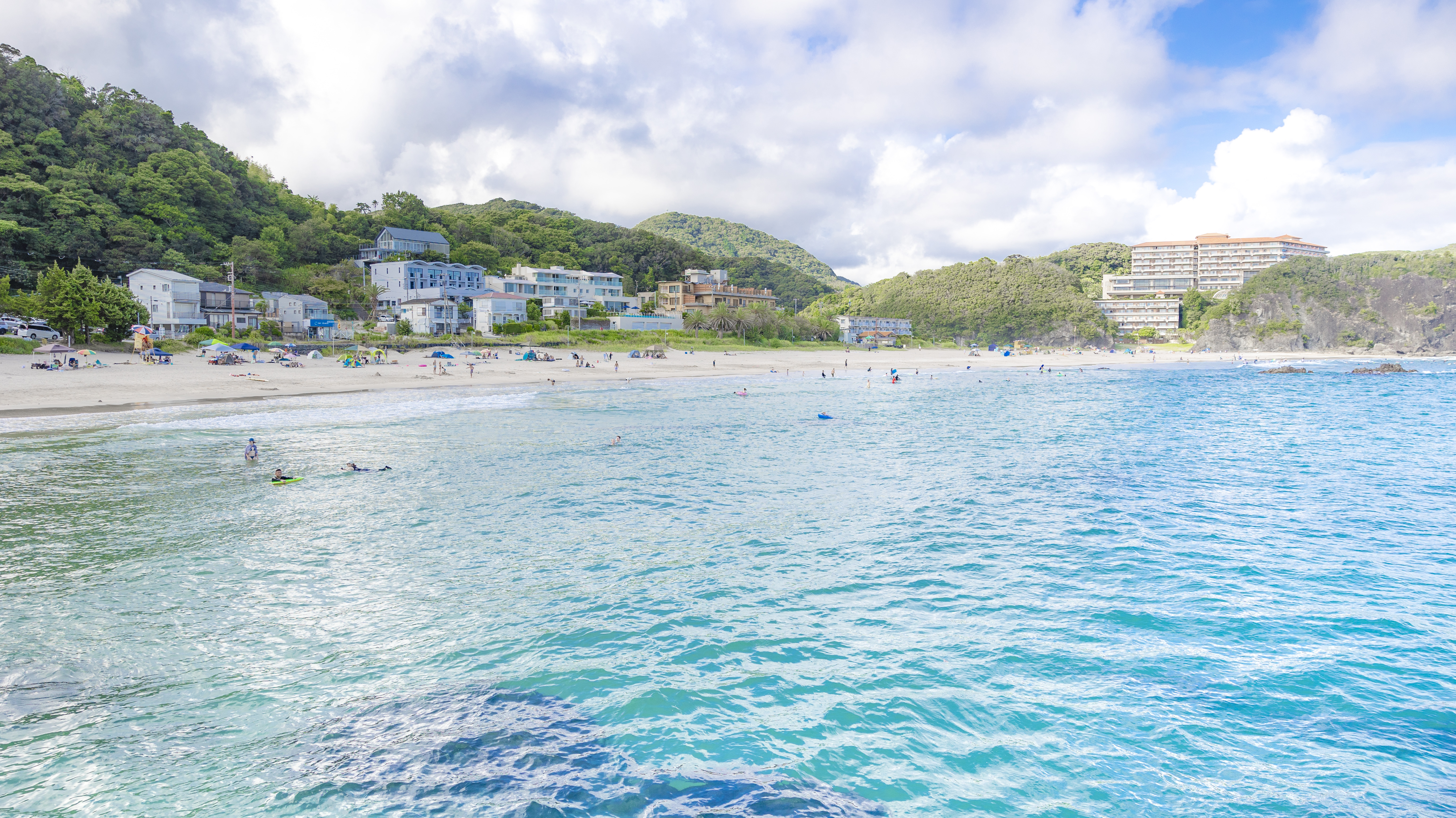 海からビーチの風景