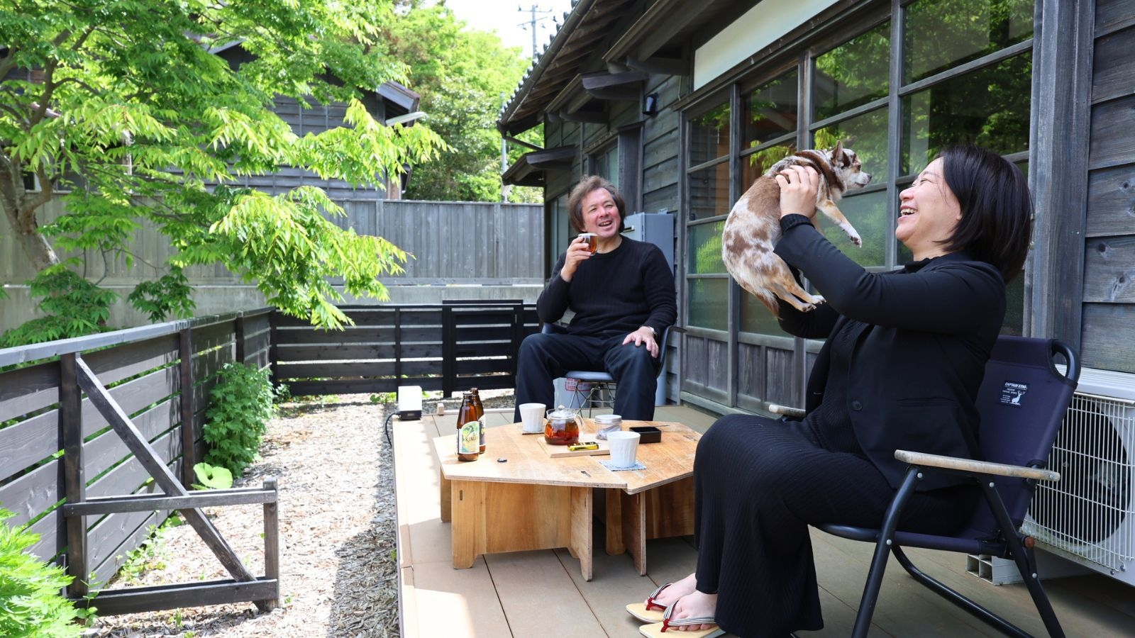 【ペット可モニタープラン｜1泊朝食】57平米の古民家客室で愛犬と一緒に佐渡島を満喫｜まちごと愉しむ