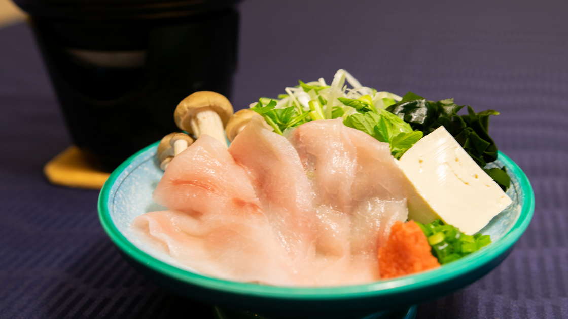 ☆東京都知事賞受賞☆【気仙沼メカしゃぶプラン】濃厚な脂と深い旨味のメカジキをしゃぶしゃぶ♪鮑踊焼付