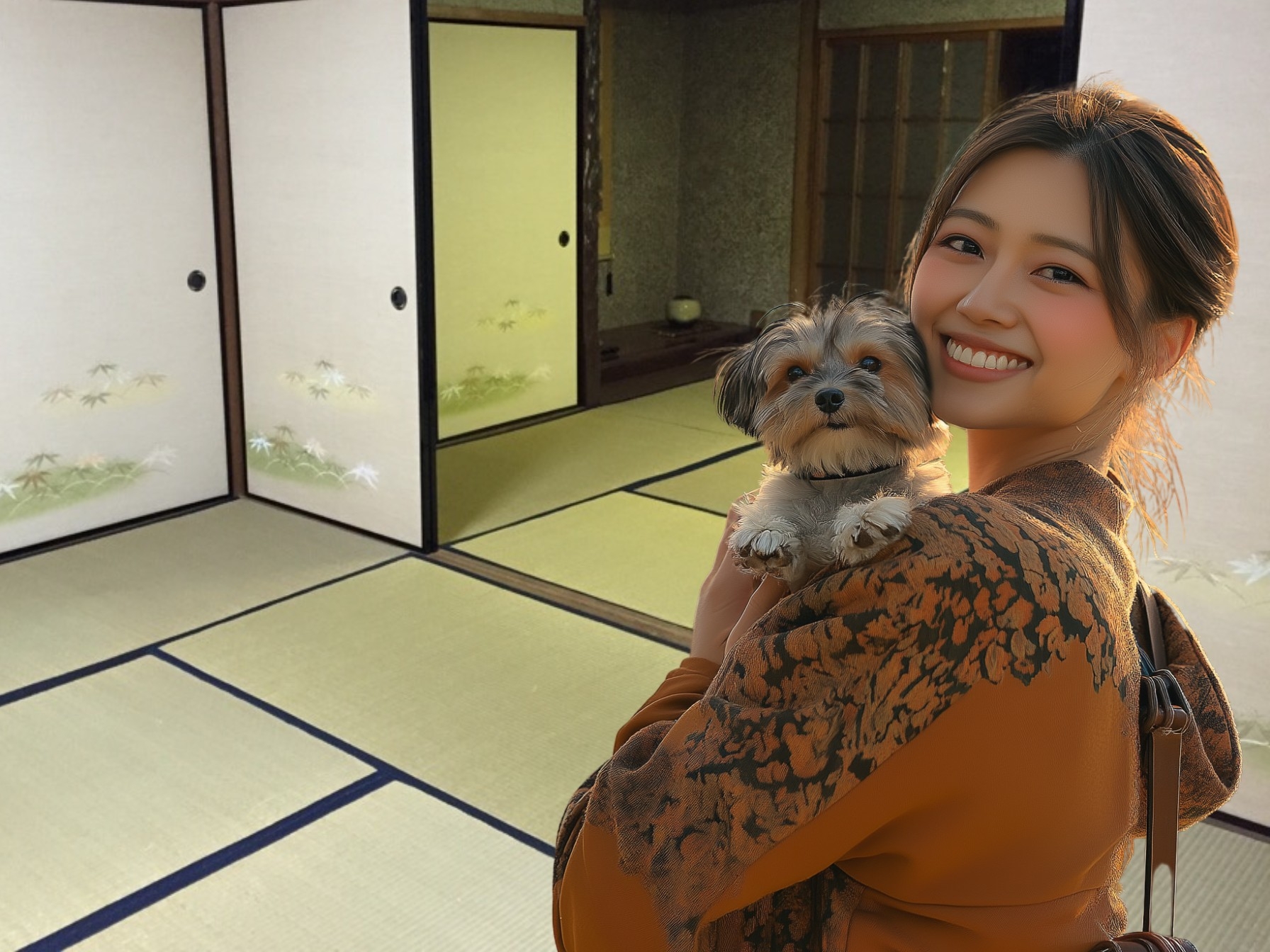 ペット2匹まで無料！！家族とわいわい一棟貸し切りペットプラン