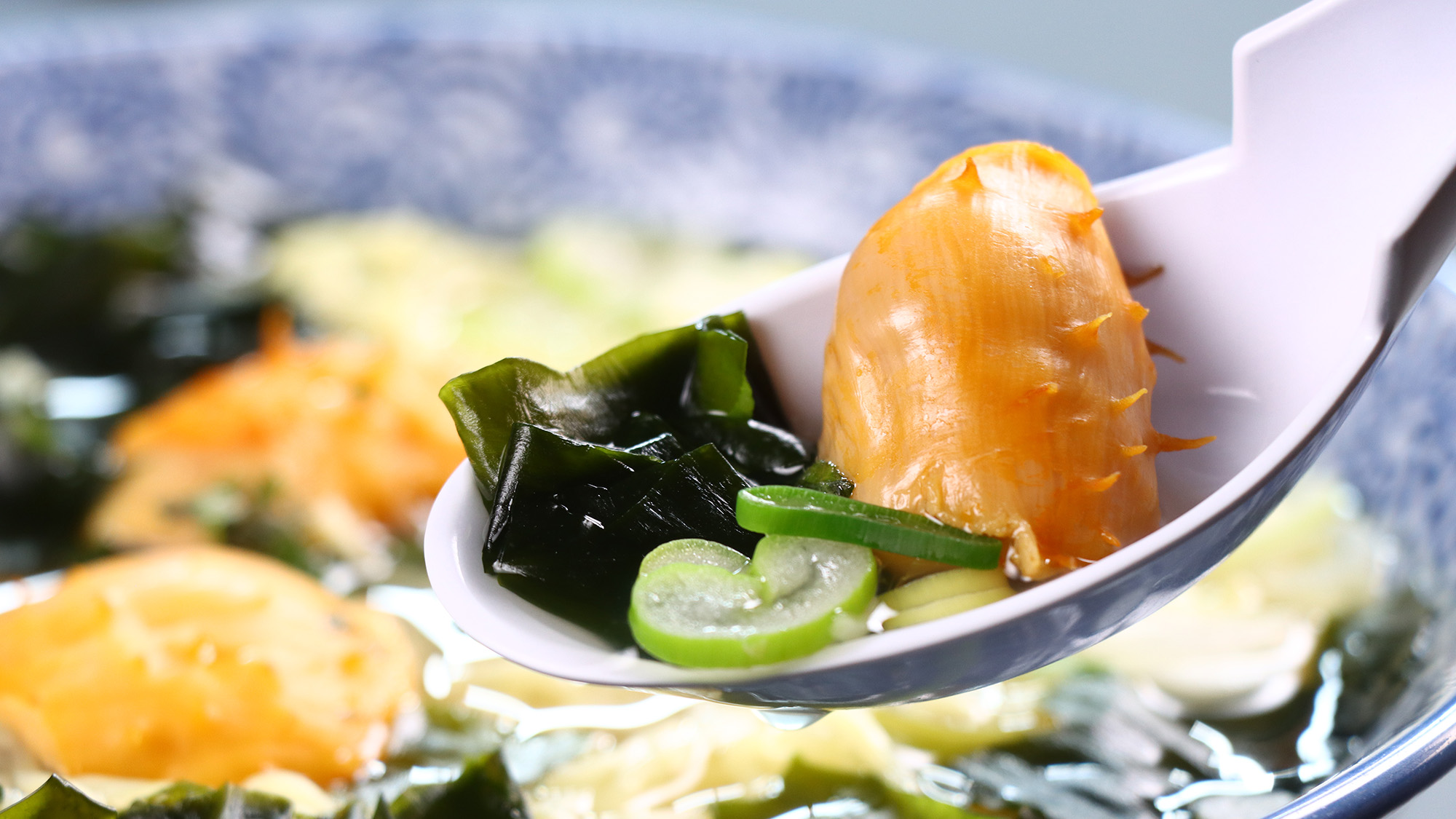 #ほやラーメン　ぷりっとした弾力が美味しい天然ほや