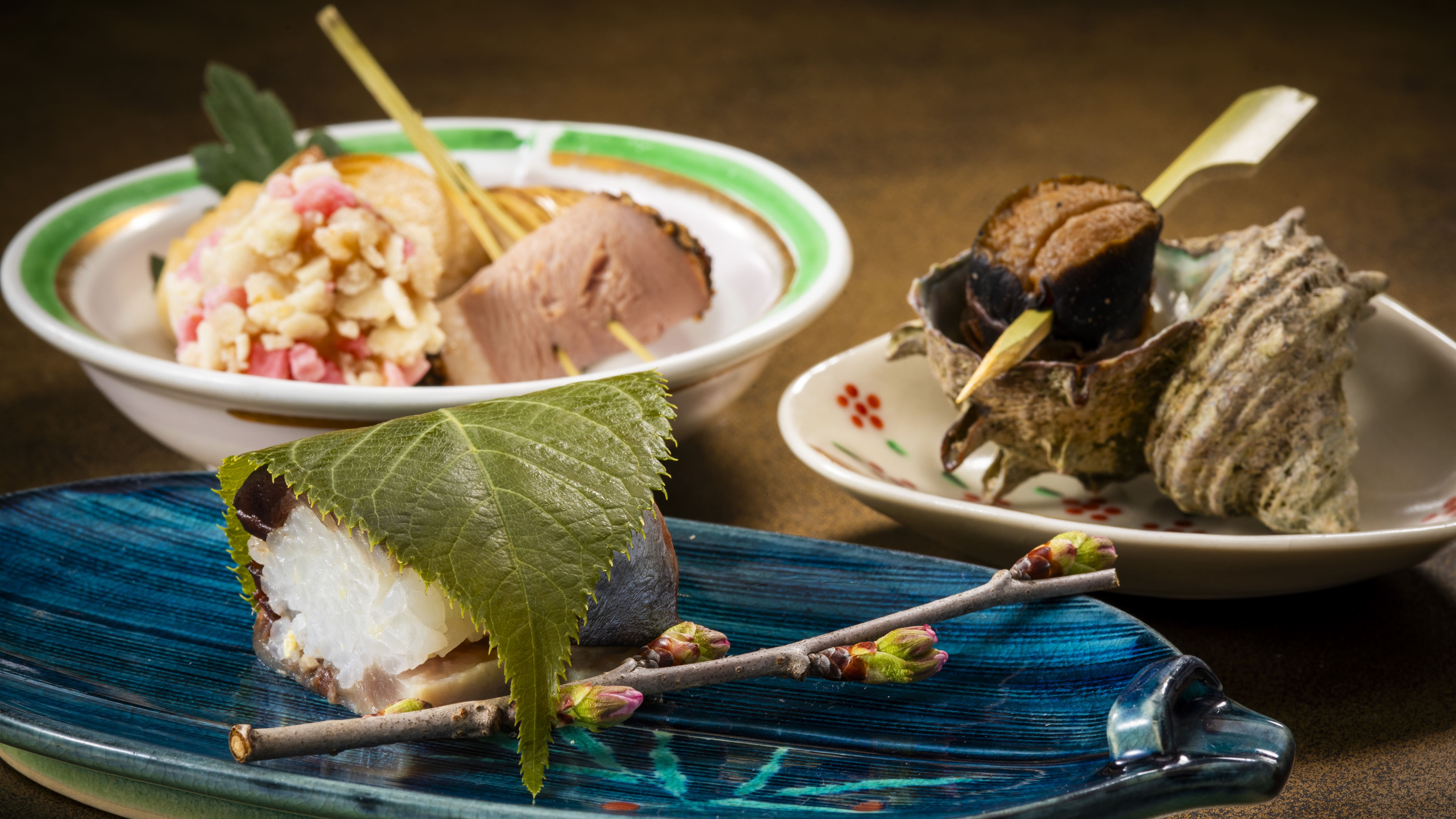 【お食事一例】元寿司職人の料理長が彩る逸品の数々