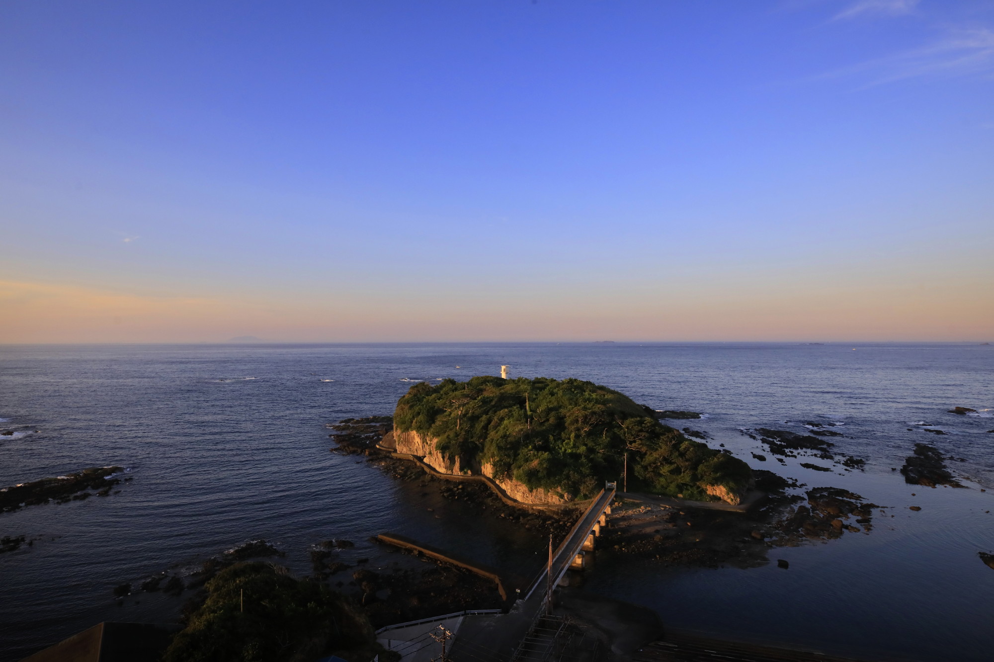 客室から見える風景