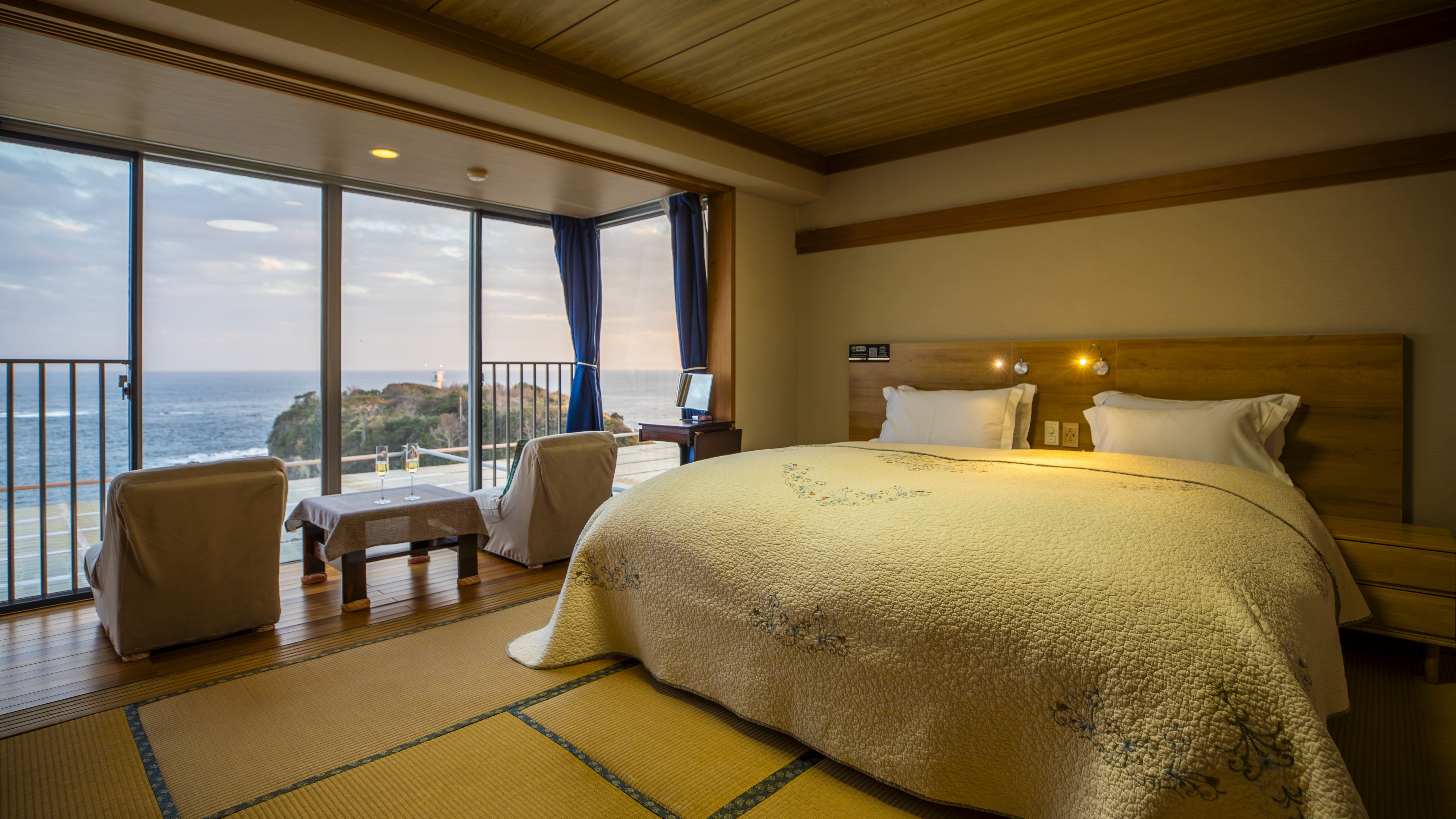 【客室一例】オーシャンビュー和洋室