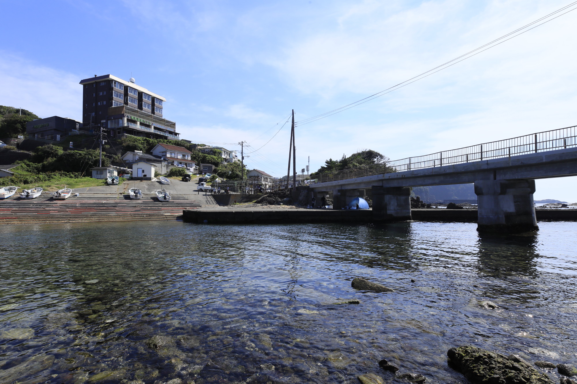 恵比寿島から見えるホテル