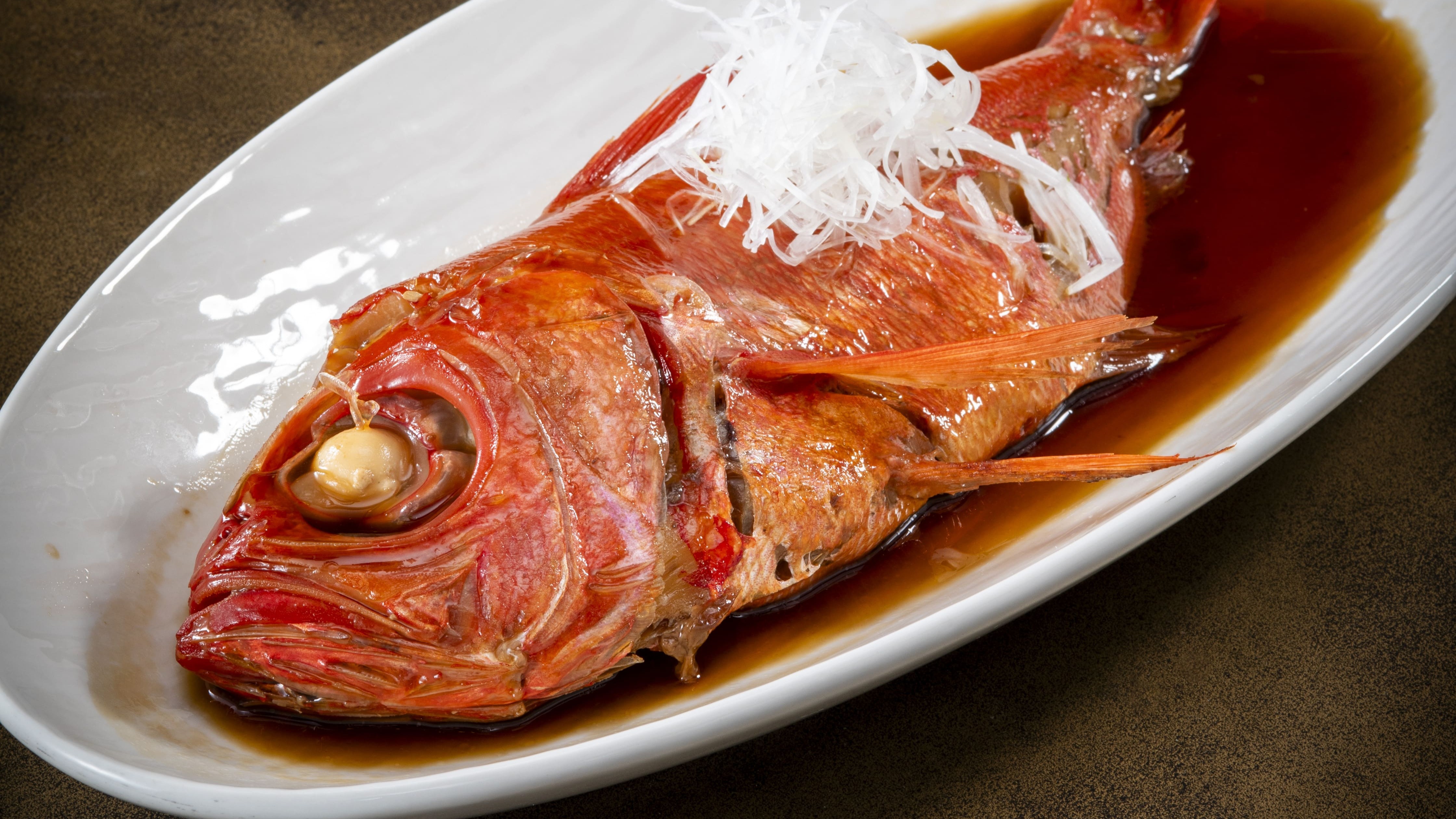 【お食事一例】金目鯛の丸煮