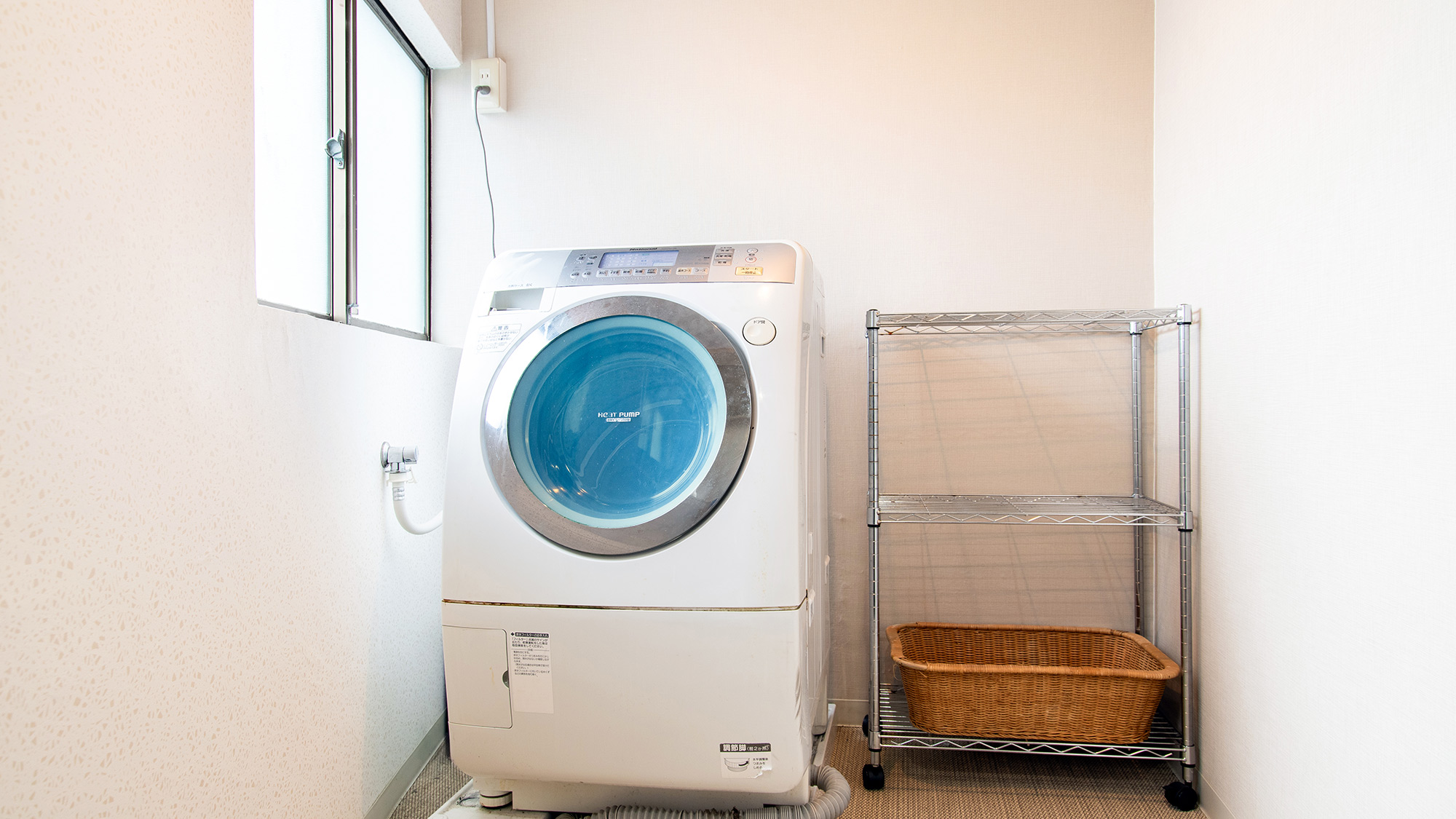 ・【洗濯機】連泊も安心！旅の荷物を軽く！洗濯機完備