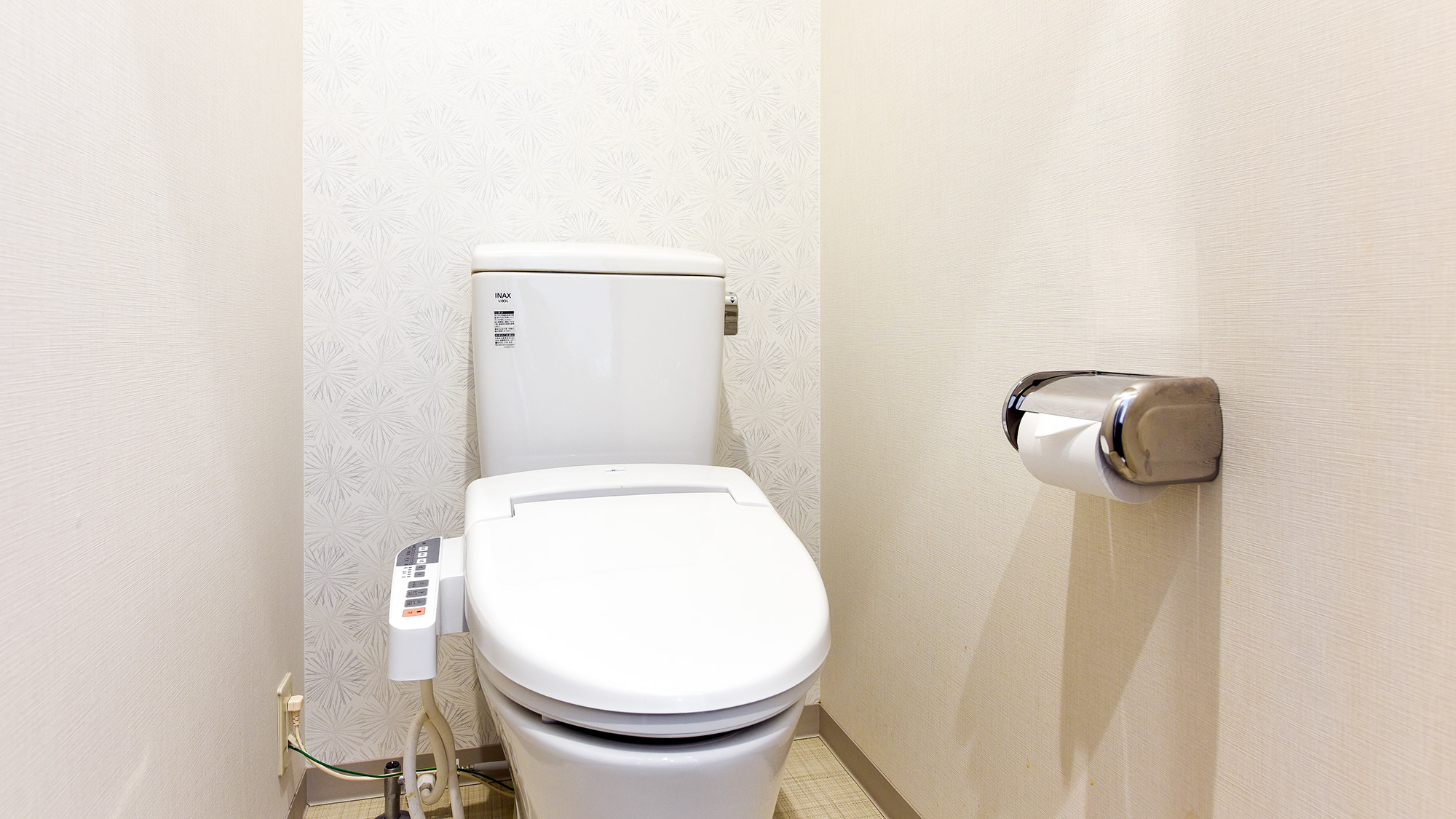 ・【トイレ】清潔で快適！洗浄機能付きトイレ