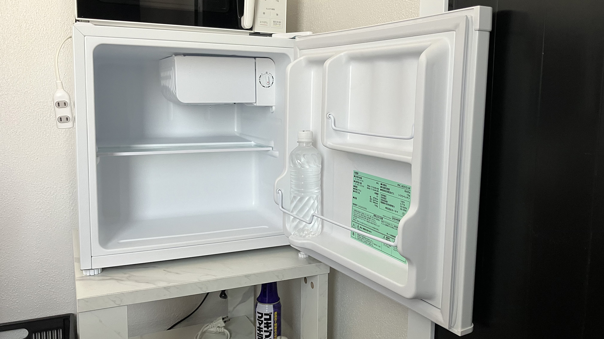 ・【設備】冷蔵庫を完備。いつでも冷えた飲み物がいただけます