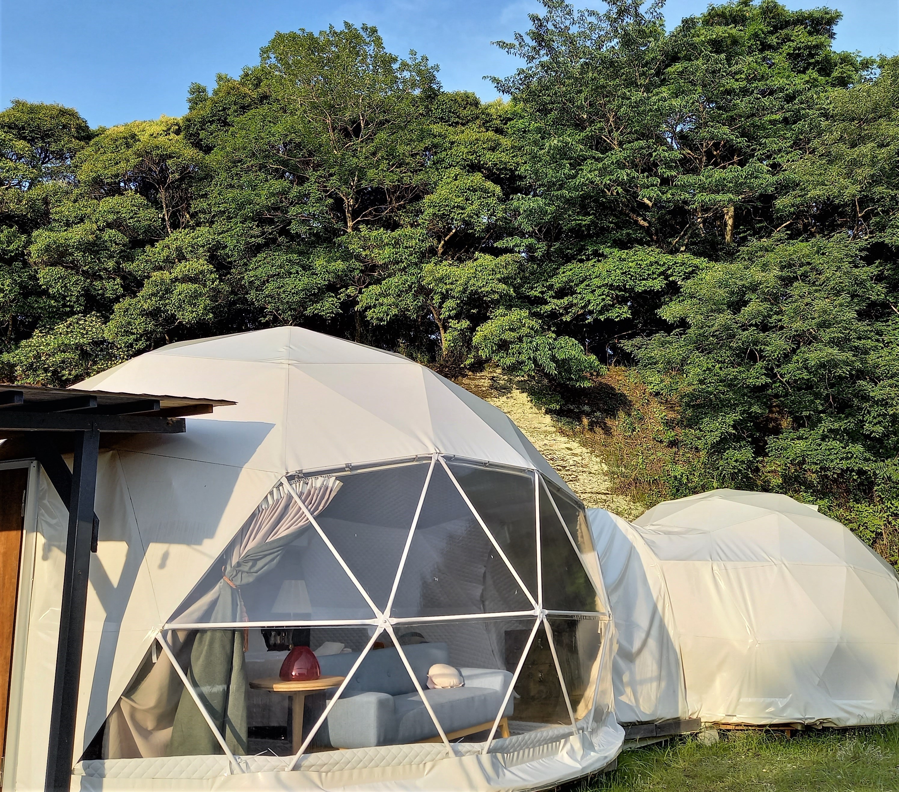 ツードームテント