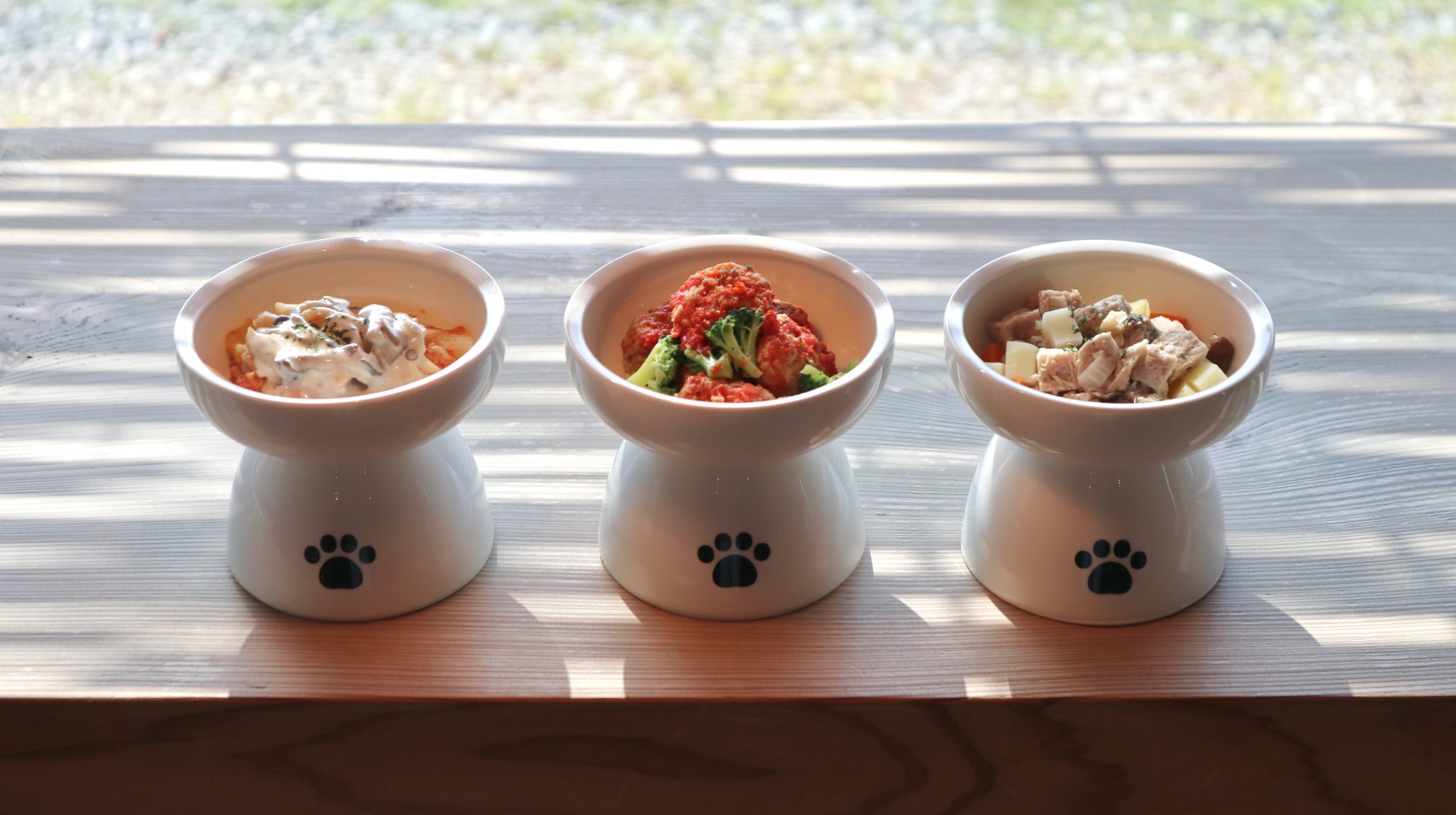 わんちゃん用朝食（グラタン・ミートボール・ポトフ）