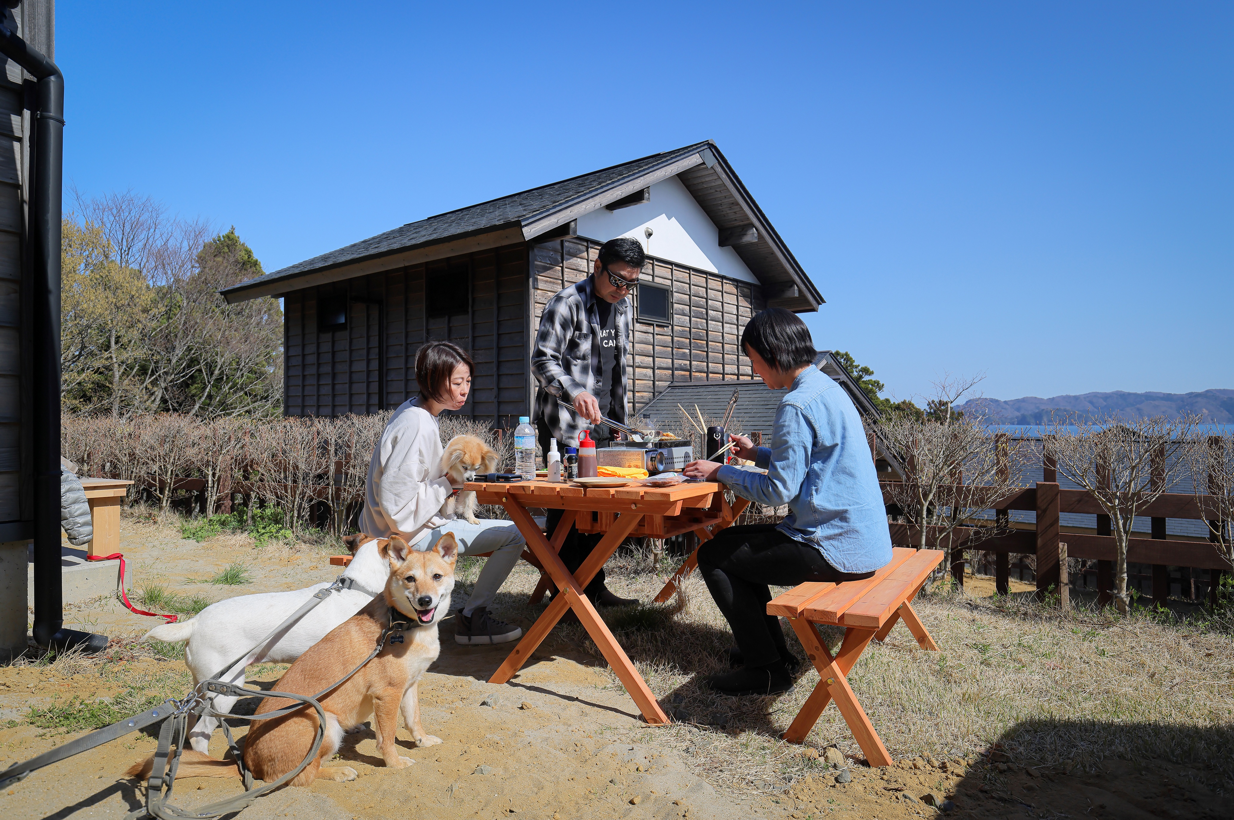 【全棟】ガーデンテーブル・チェア