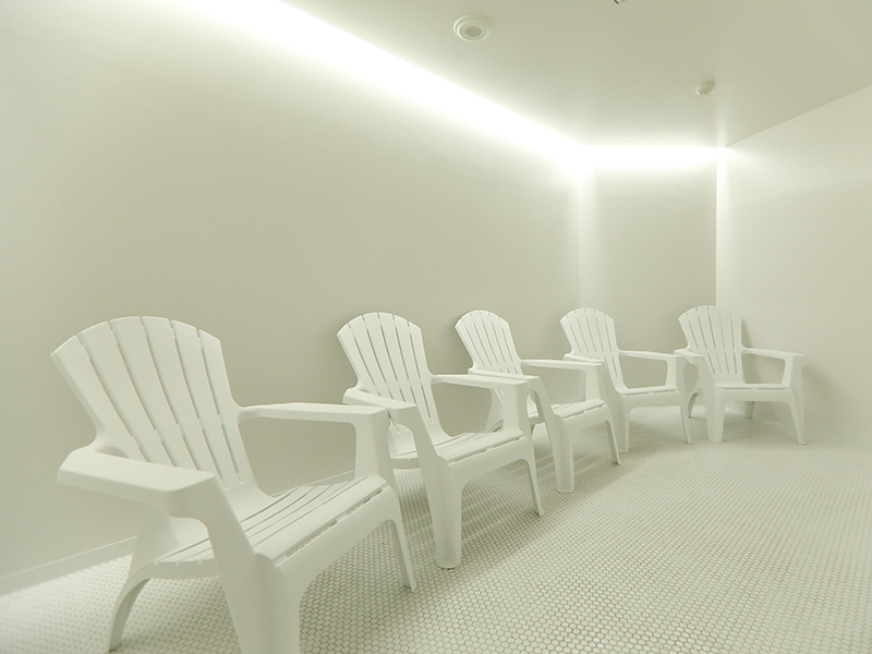 sauna　コールドルーム