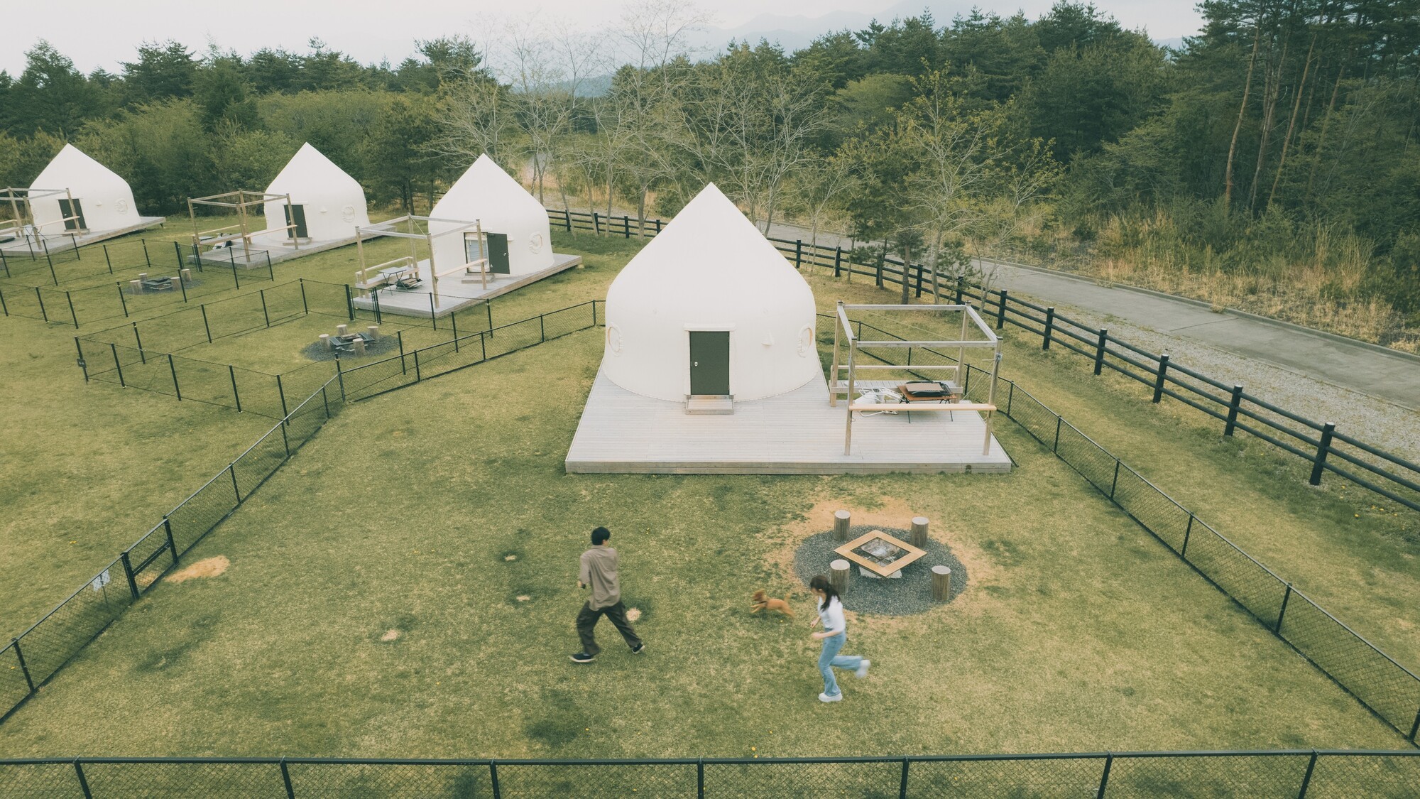 ドッグラン付きルーム