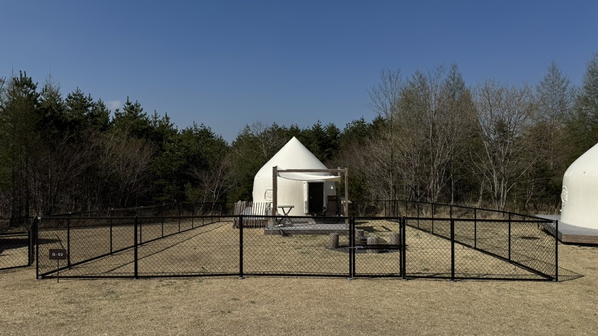 大型犬対応プライベートドッグラン付きジオルーム