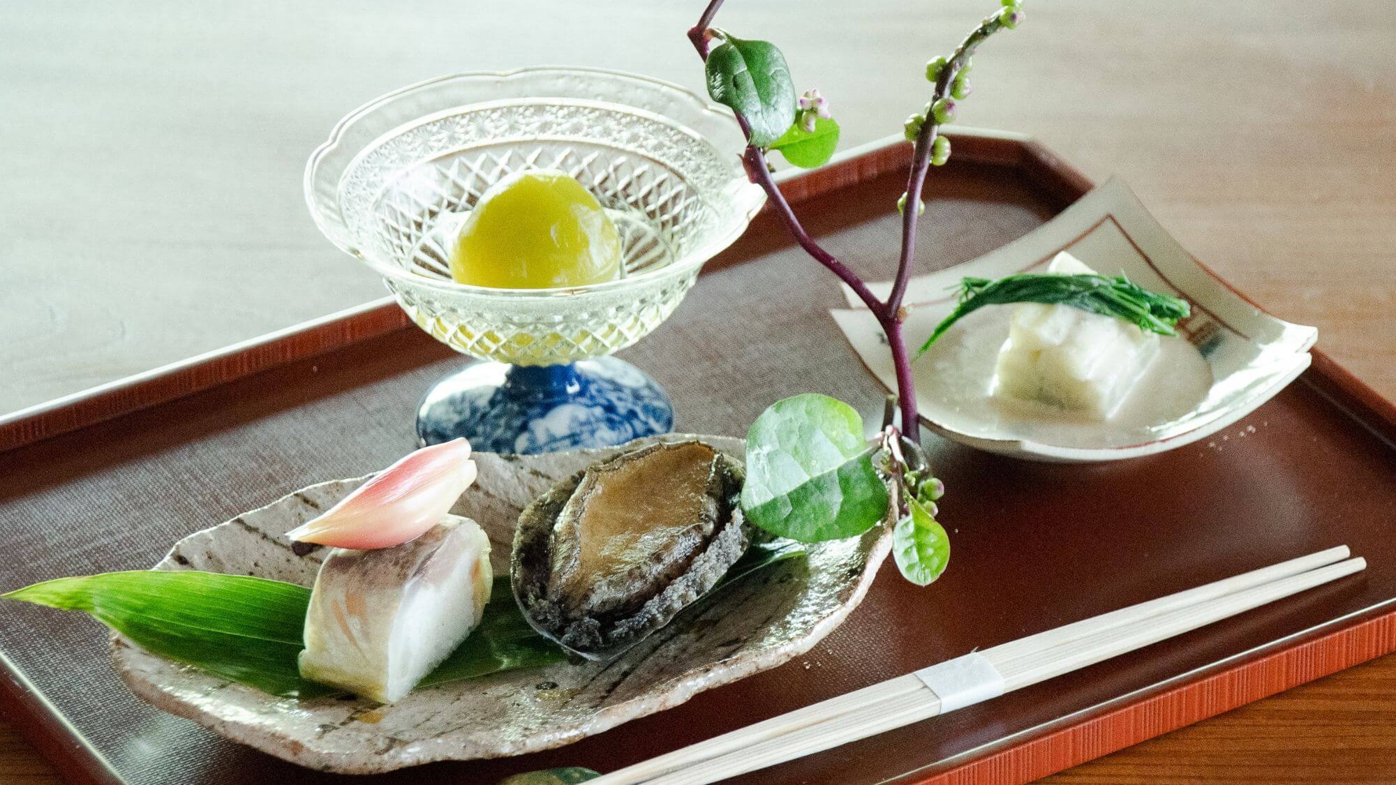 【夕朝食付き】縁の美食を味わう生田料理長の「極」＜4名以下＞