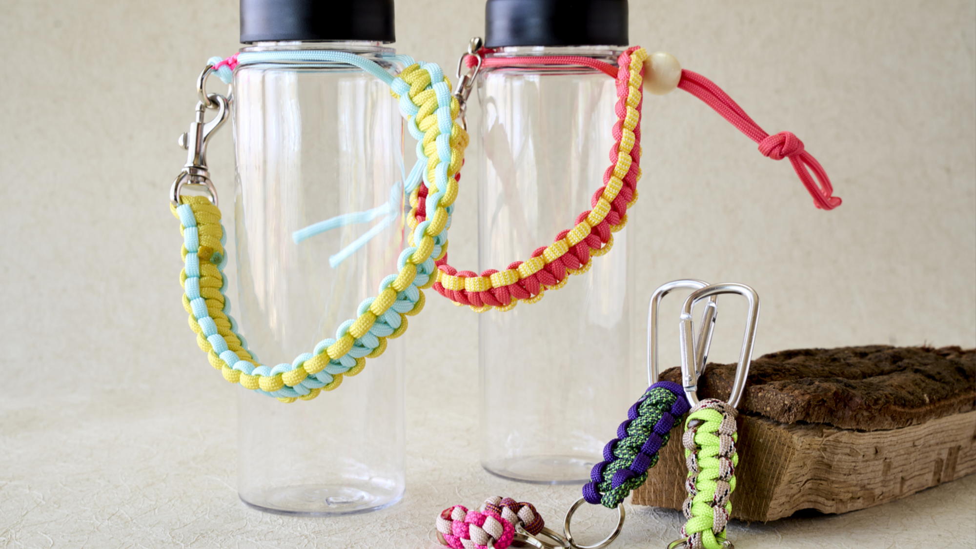 【ワークショップ】ナイロン製の紐（パラコード）で作るオリジナルグッズ（イメージ）