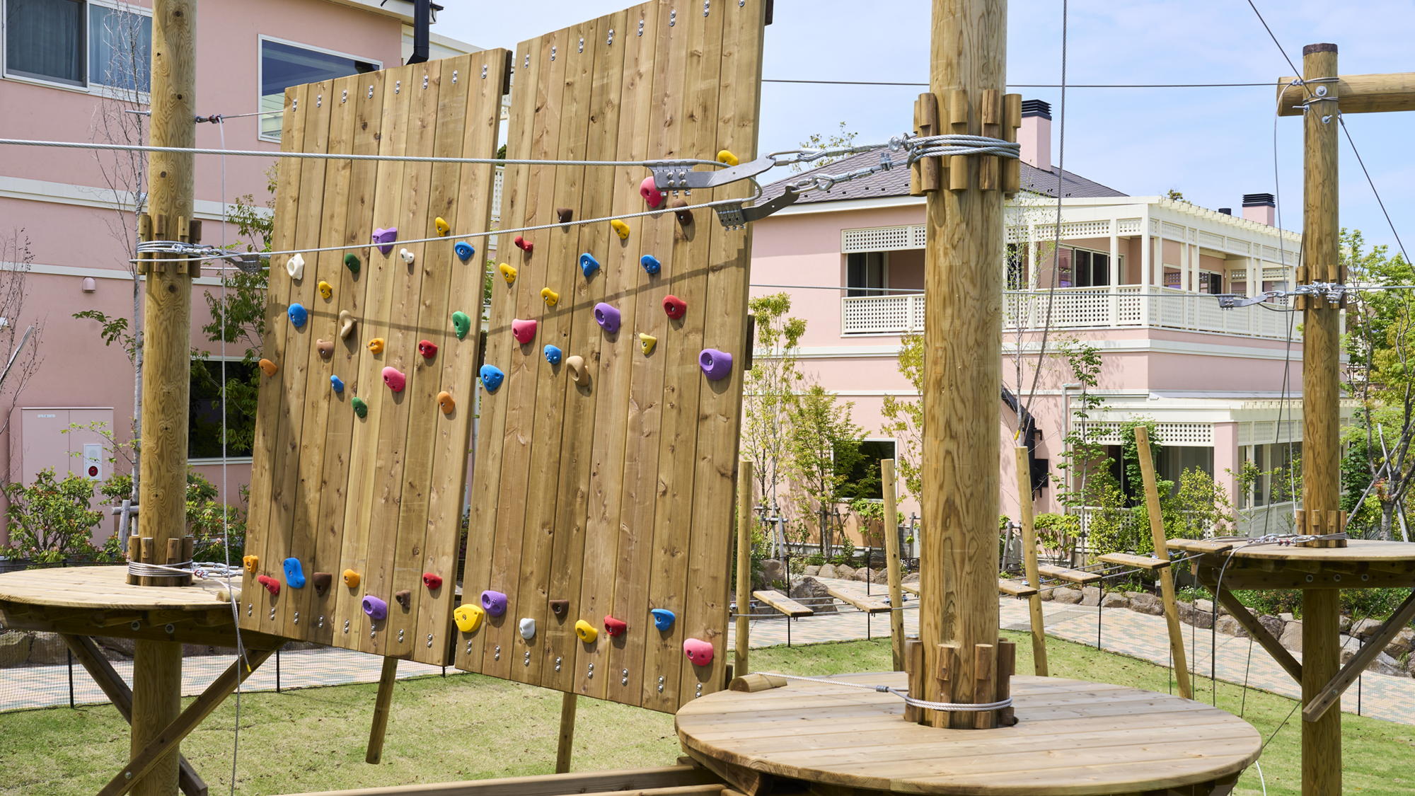 【エアリアルアドベンチャー】屋外型アスレチックに挑戦！