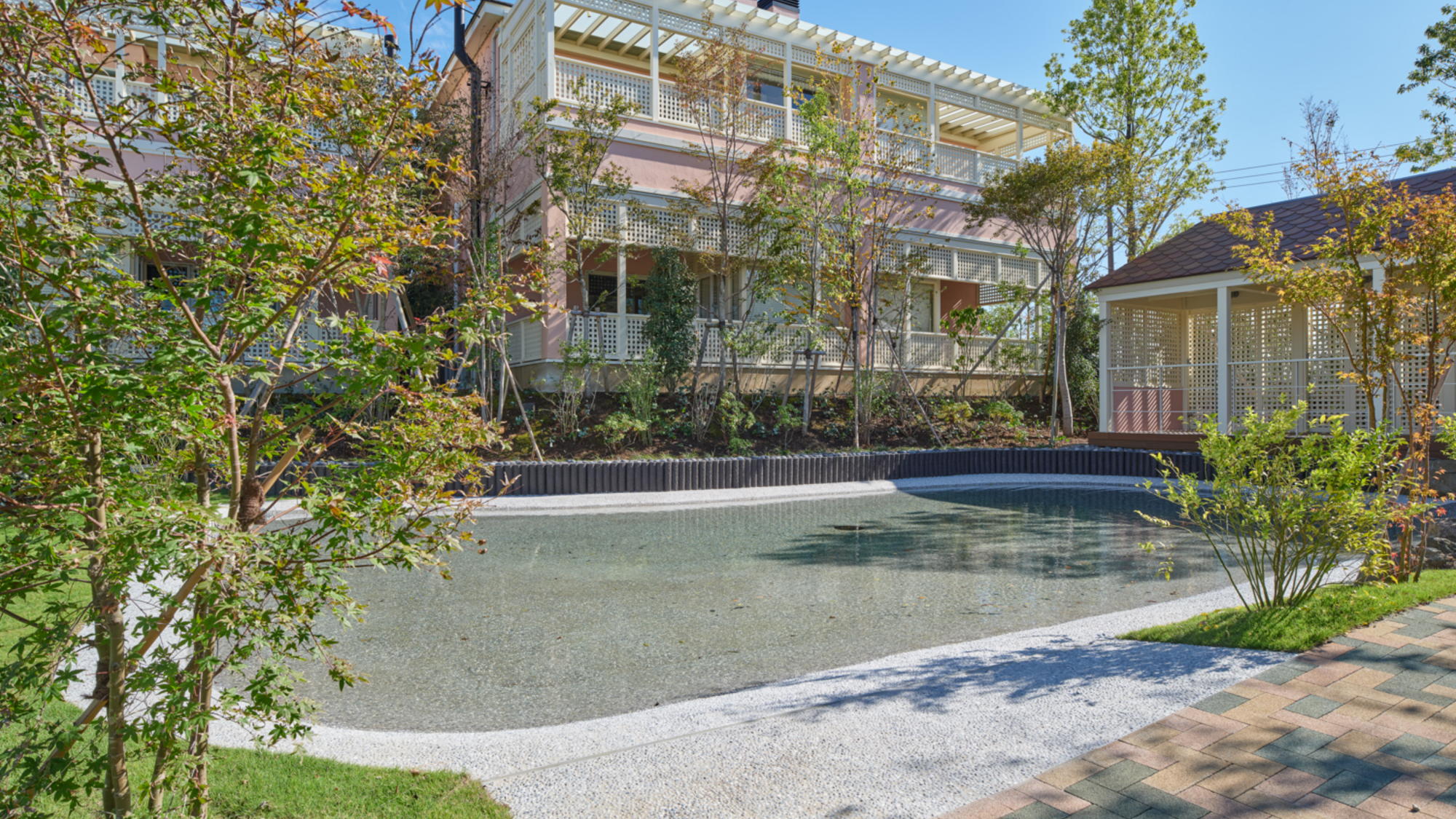 じゃぶじゃぶ池　※ワンちゃんはご利用いただけません