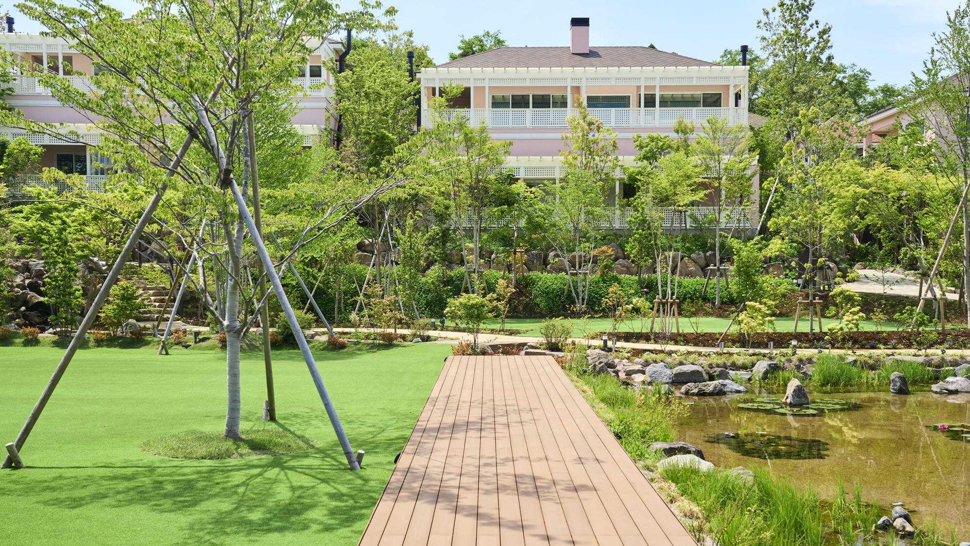 アクティビティなどお楽しみいただける広場