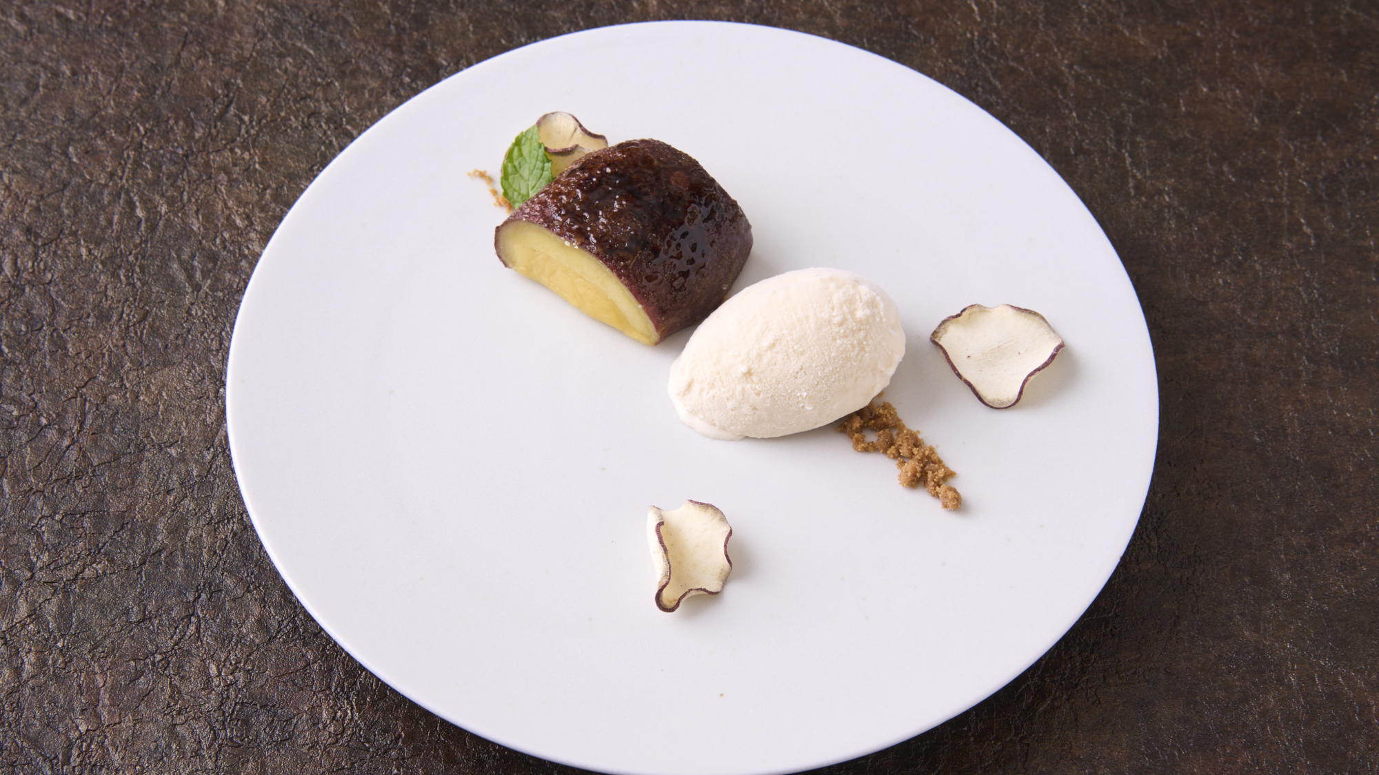 【ディナーコース】千葉県産さつまいものスイートポテト