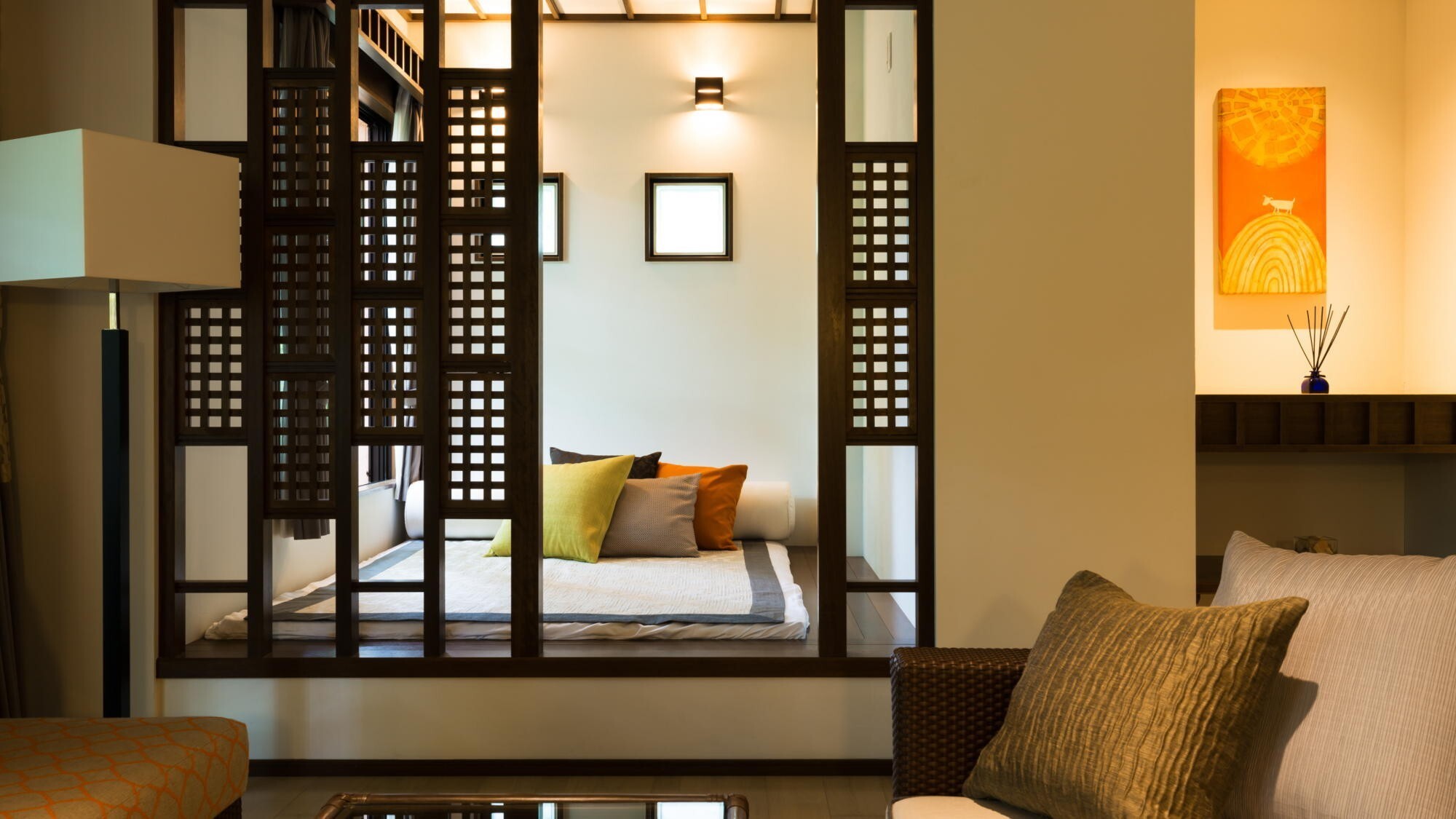 【フェアウェイサイド・スーペリアスイート81平米】デイベッド