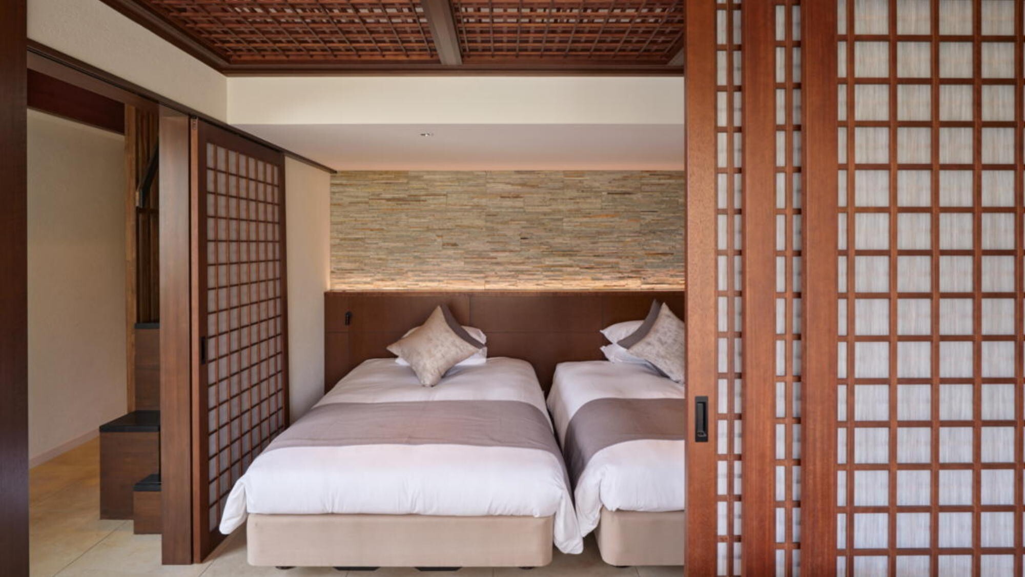 【スタンダードツイン80平米】ベッドルーム