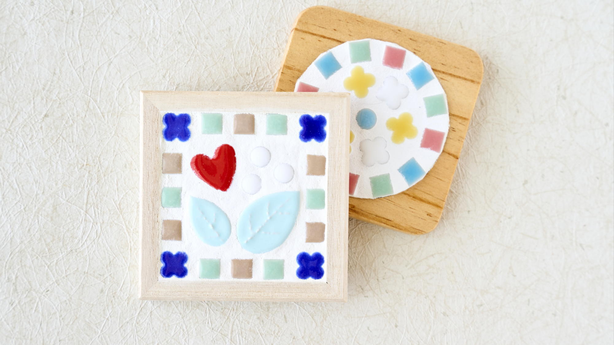 【ワークショップ】思い出をちりばめたタイルアート（イメージ）