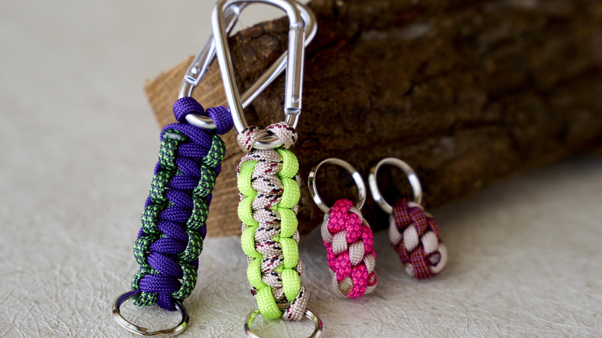 【ワークショップ】ナイロン製の紐（パラコード）で作るオリジナルグッズ（イメージ）