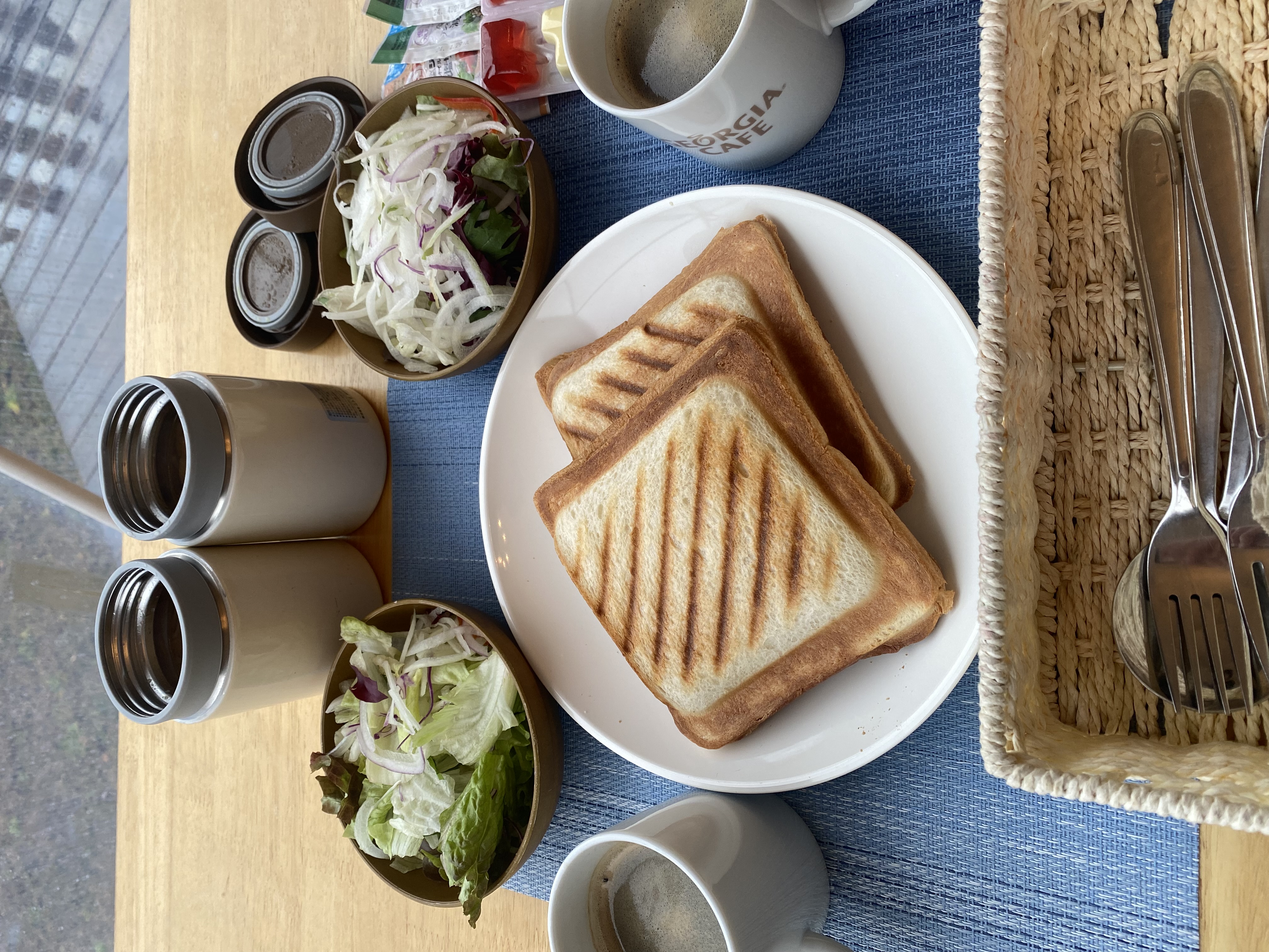 【ホットサンド】洋風朝食